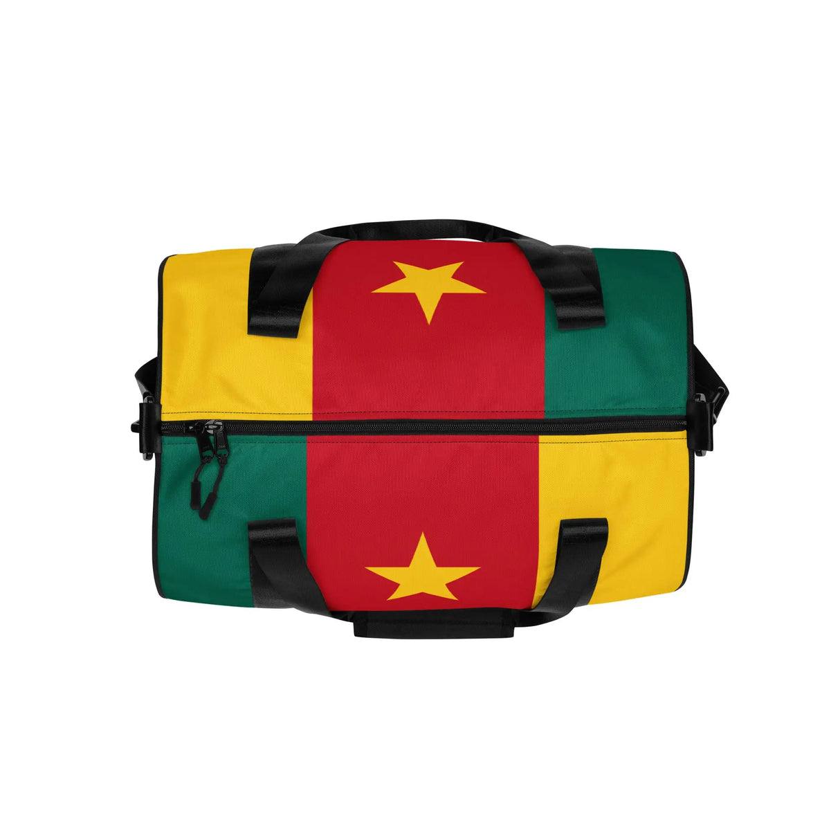 Sac de sport drapeau cameroun en polyester tissu robuste