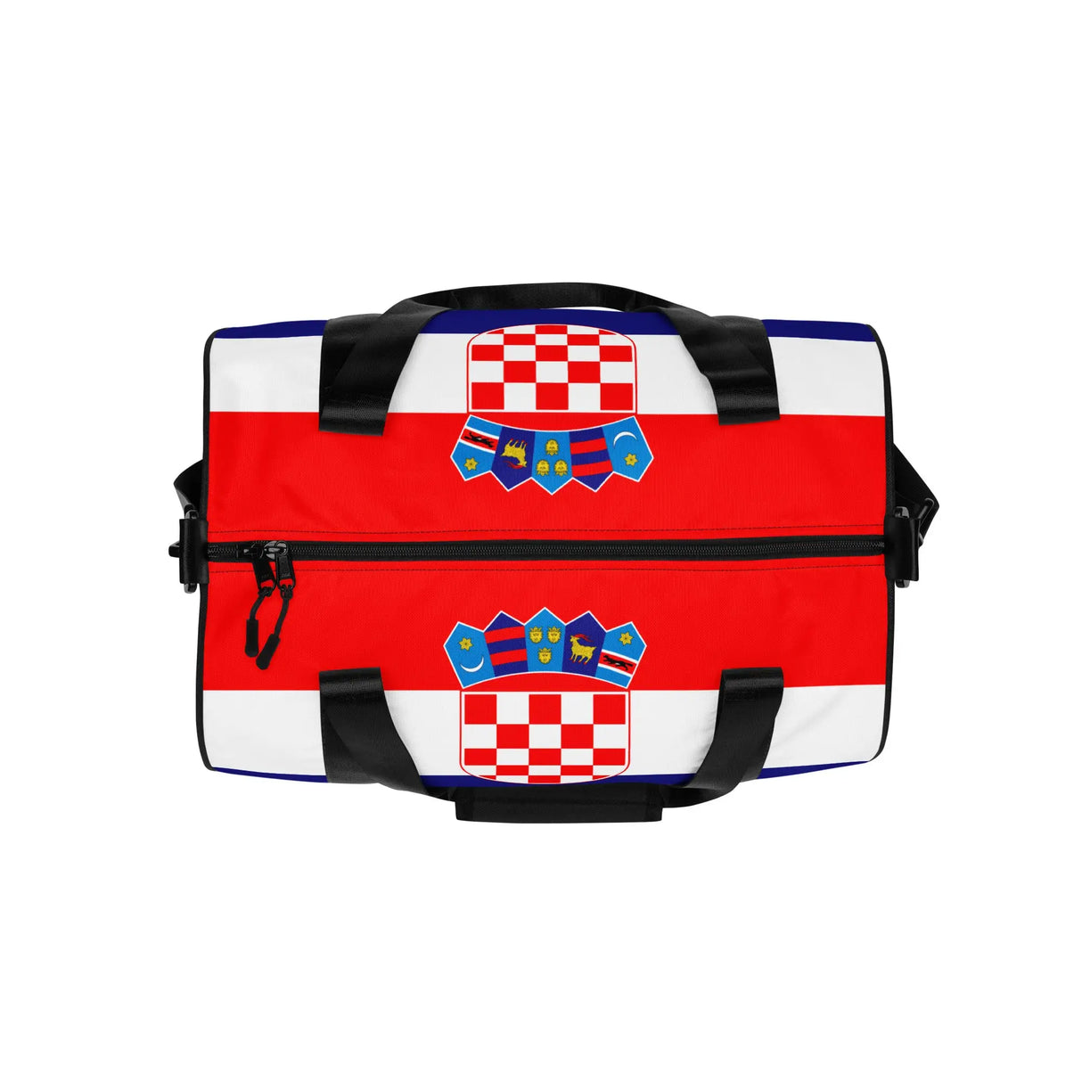 Sac de sport drapeau croatie polyester tissu robuste