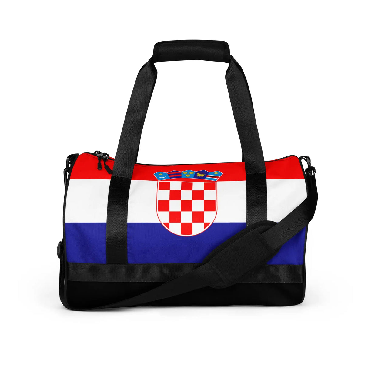 Sac de sport drapeau croatie polyester tissu robuste