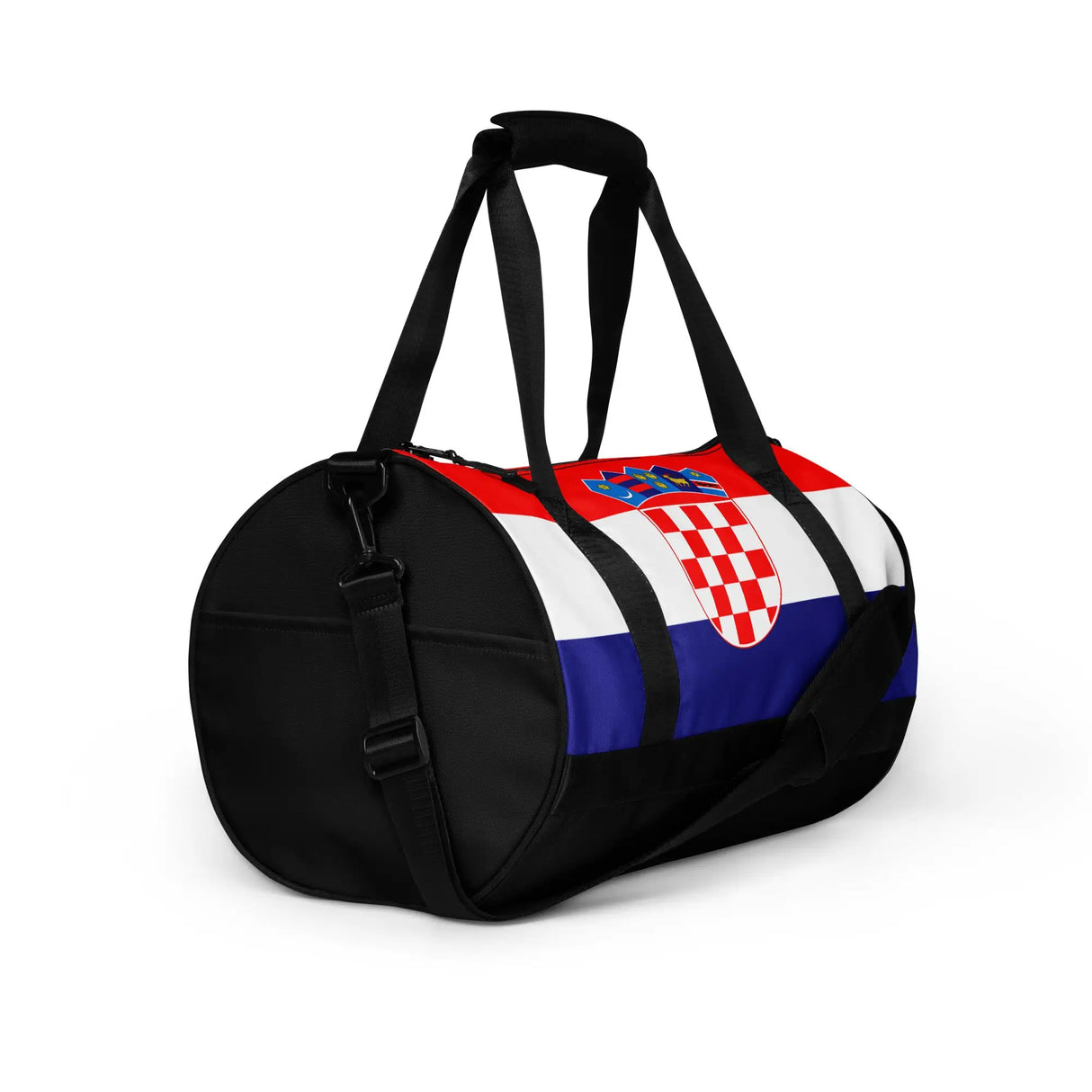 Sac de sport drapeau croatie polyester tissu robuste