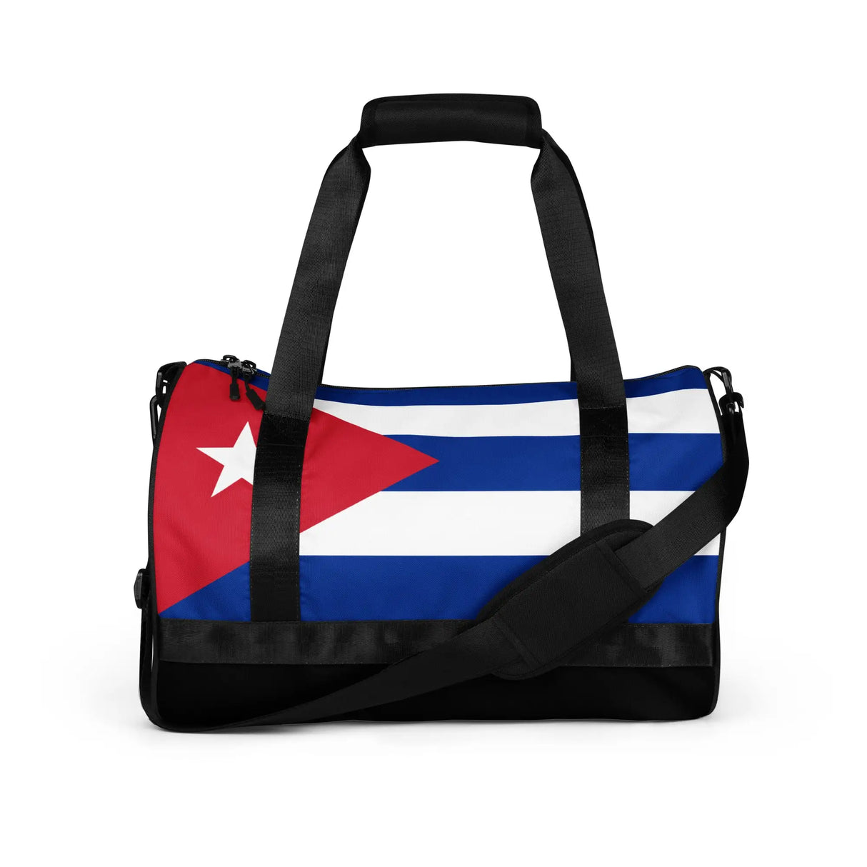 Sac de sport drapeau cuba polyester tissu robuste