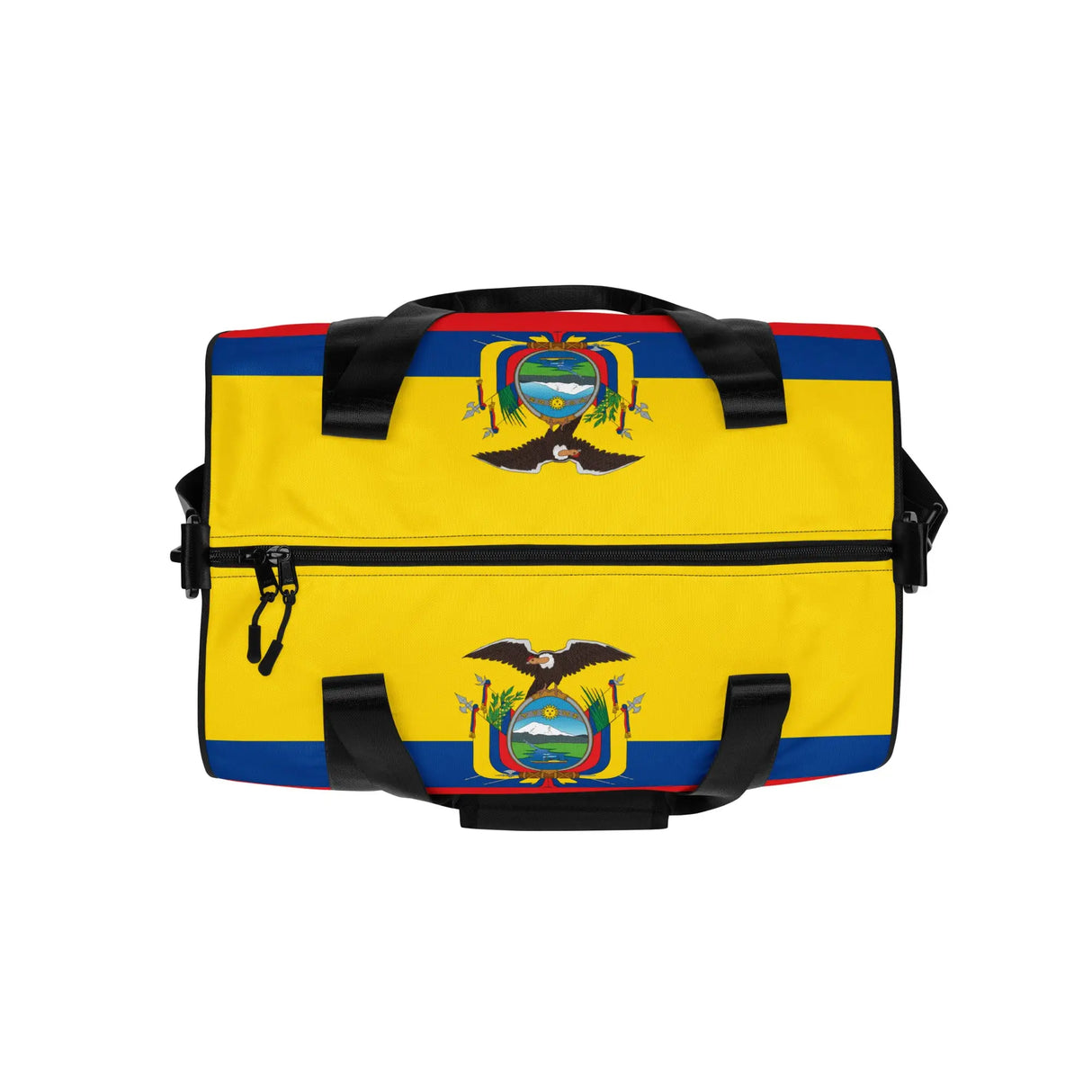 Sac de sport drapeau équateur polyester tissu robuste