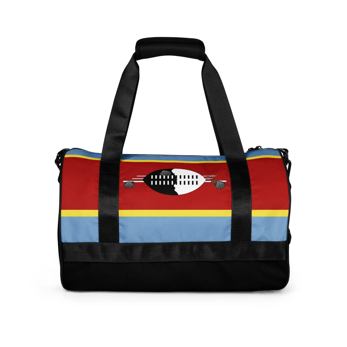 Sac de sport drapeau eswatini en polyester tissu robuste