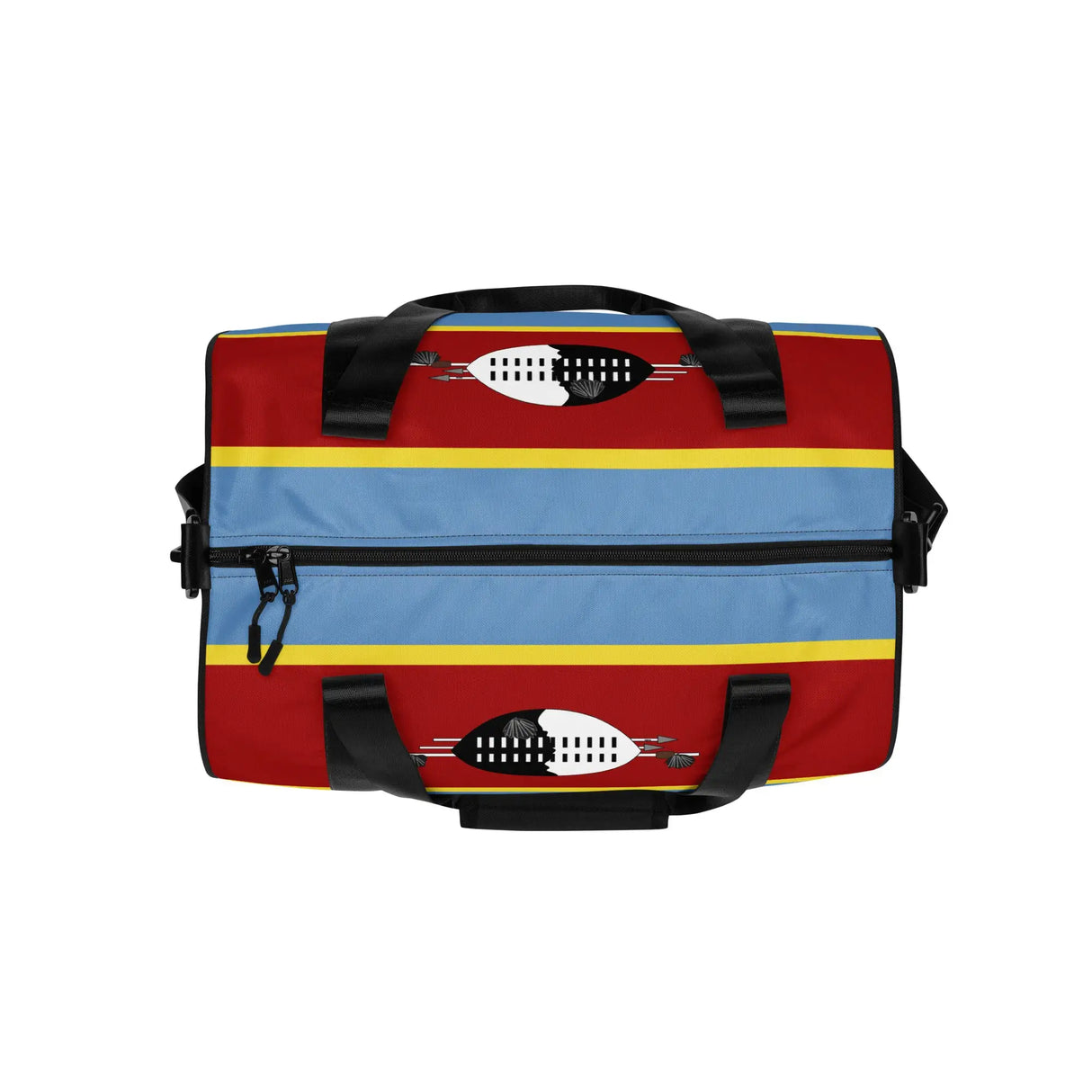 Sac de sport drapeau eswatini en polyester tissu robuste