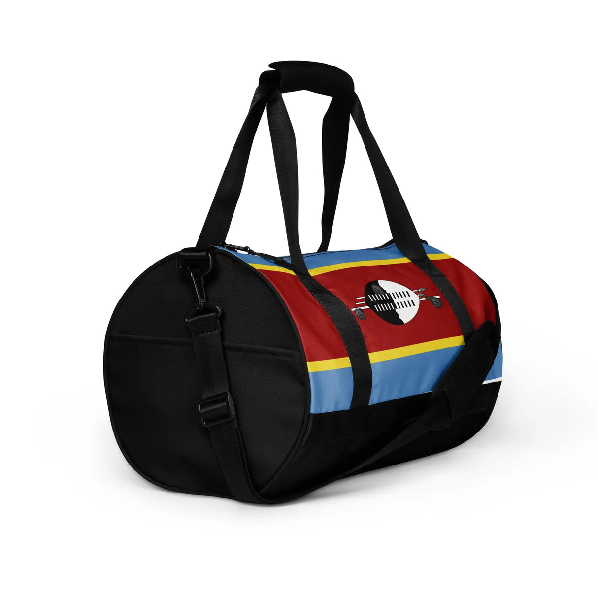 Sac de sport drapeau eswatini en polyester tissu robuste
