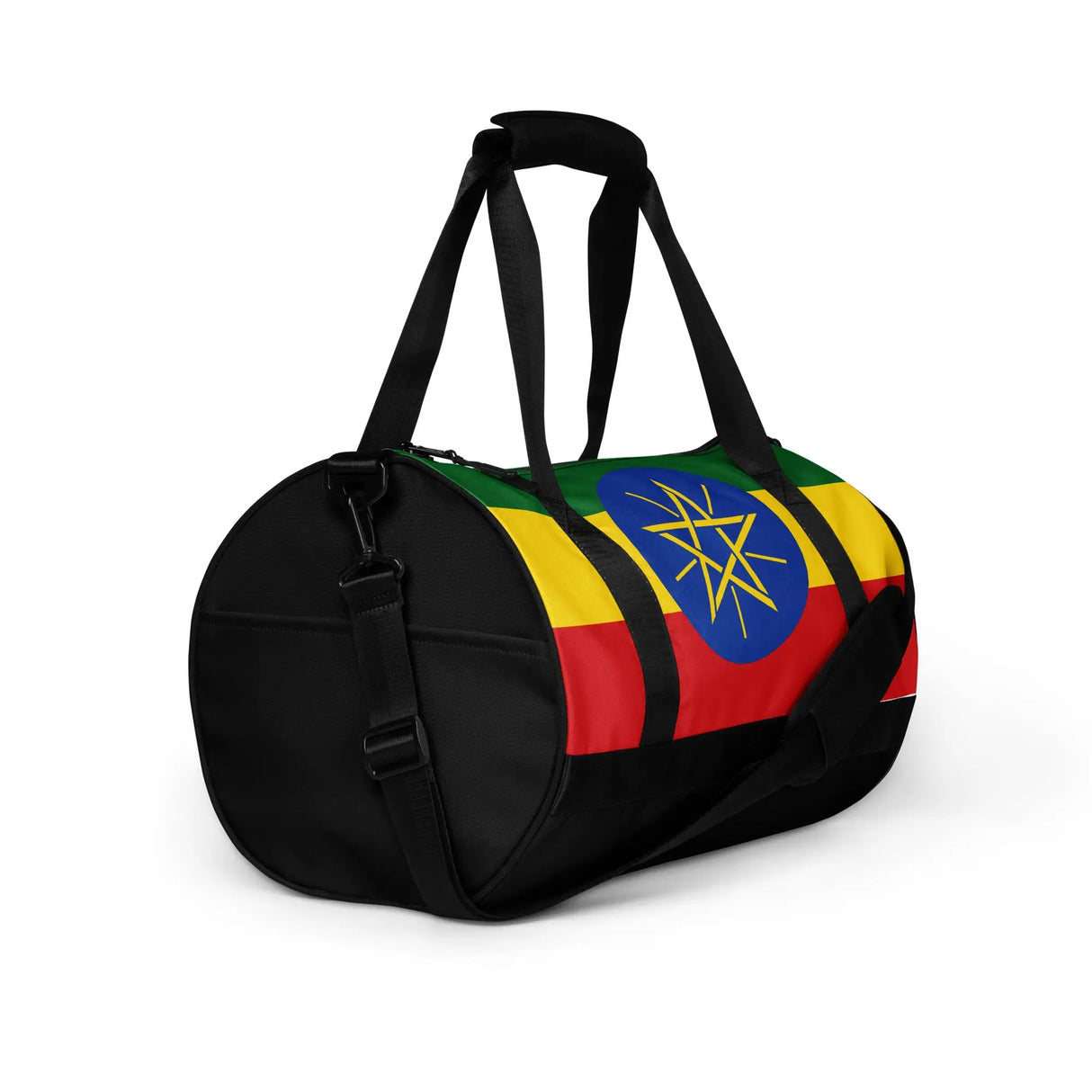 Sac de sport drapeau éthiopie polyester tissu robuste