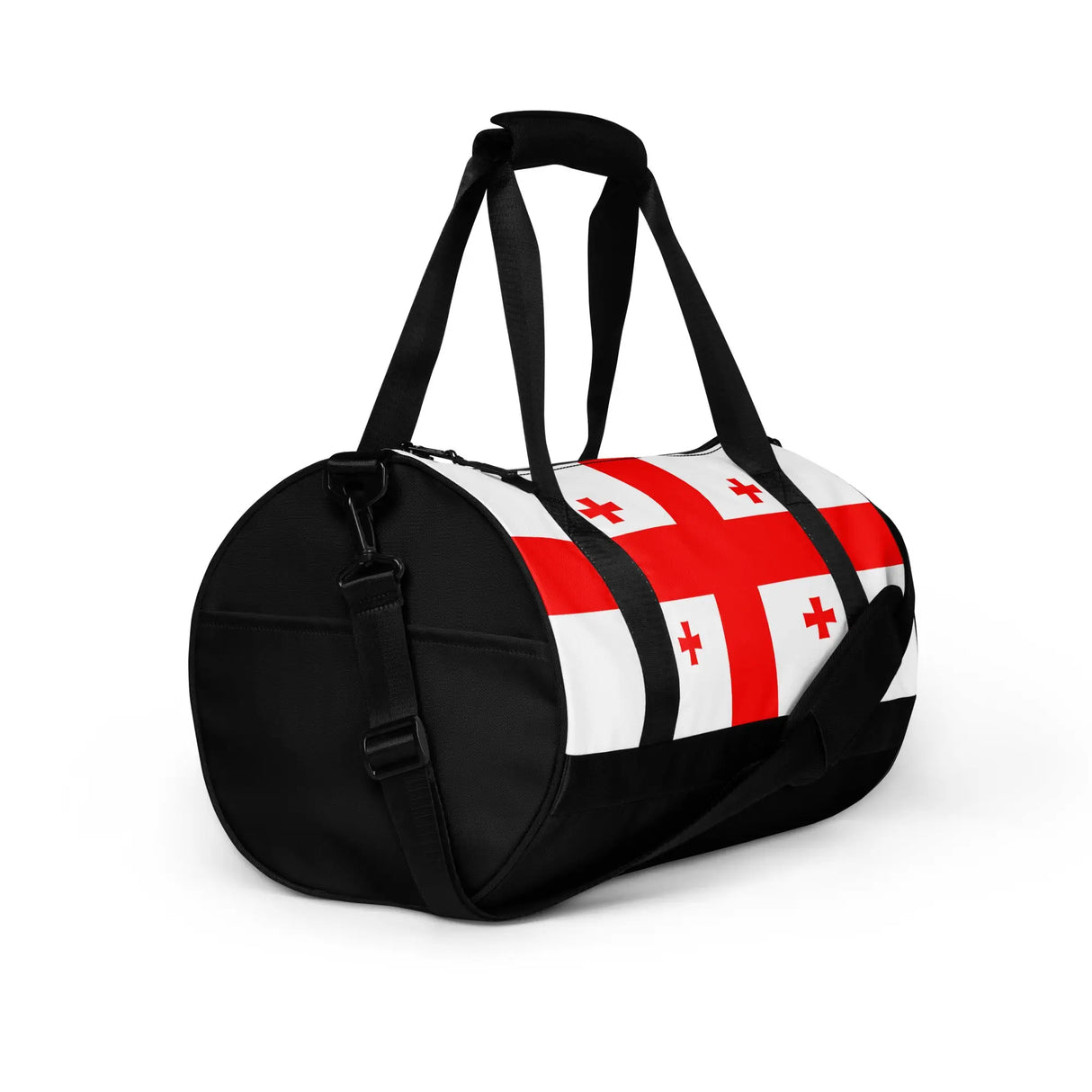 Sac de sport drapeau géorgie polyester tissu robuste