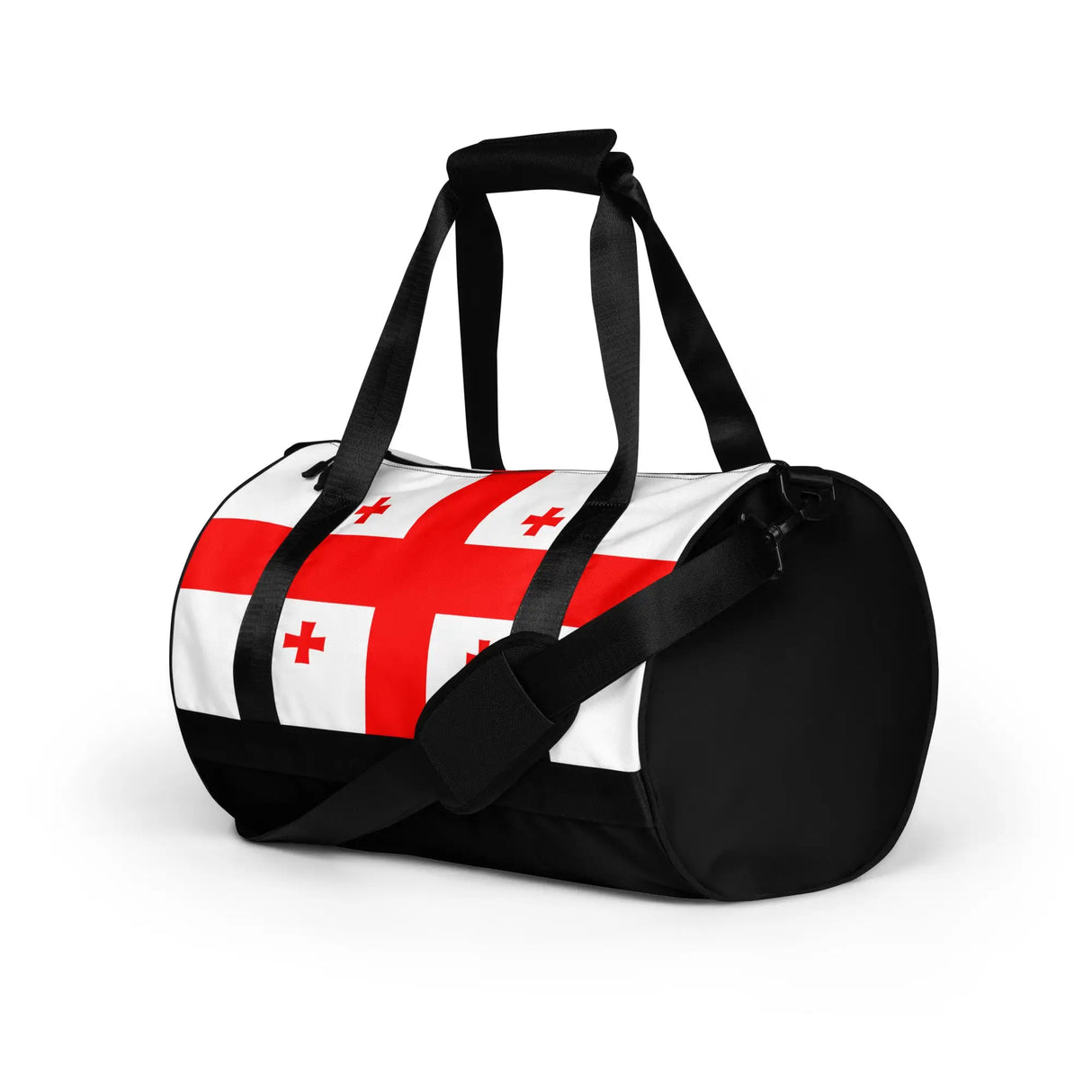 Sac de sport drapeau géorgie polyester tissu robuste
