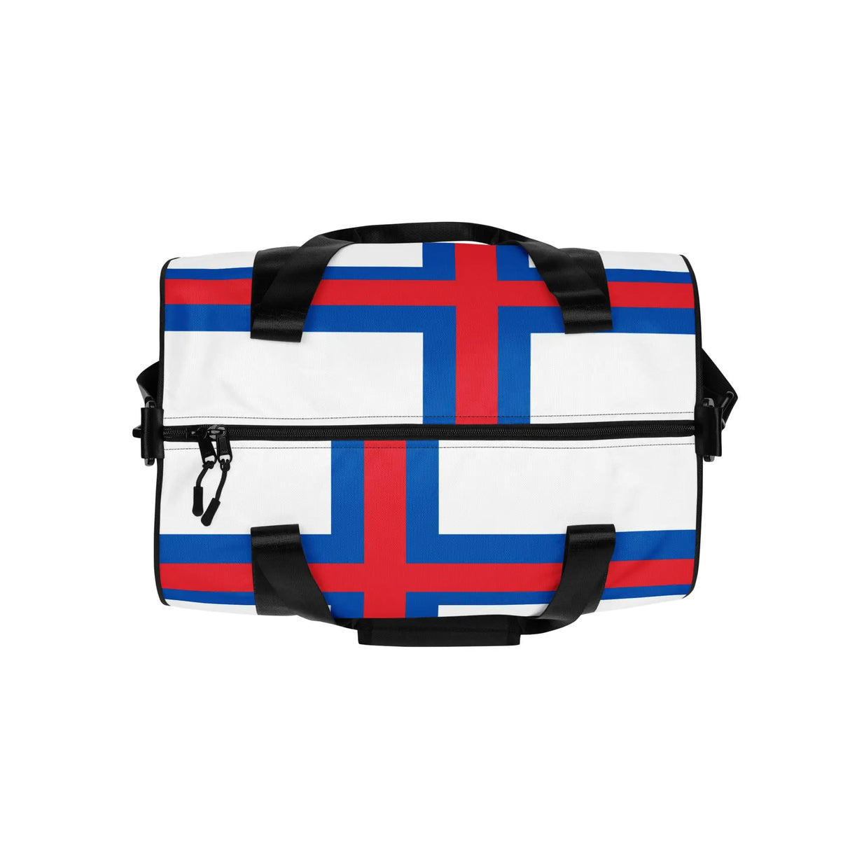 Sac de sport drapeau îles féroé en polyester robuste