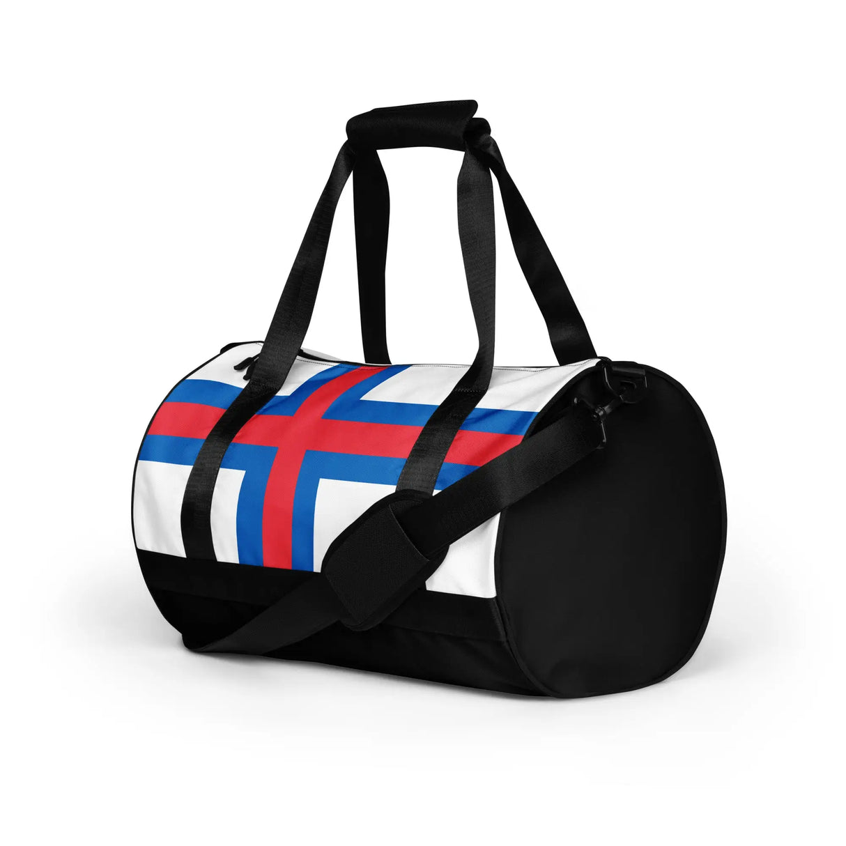 Sac de sport drapeau îles féroé en polyester robuste