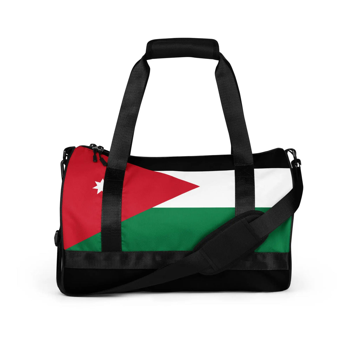 Sac de sport drapeau jordanie en polyester robuste
