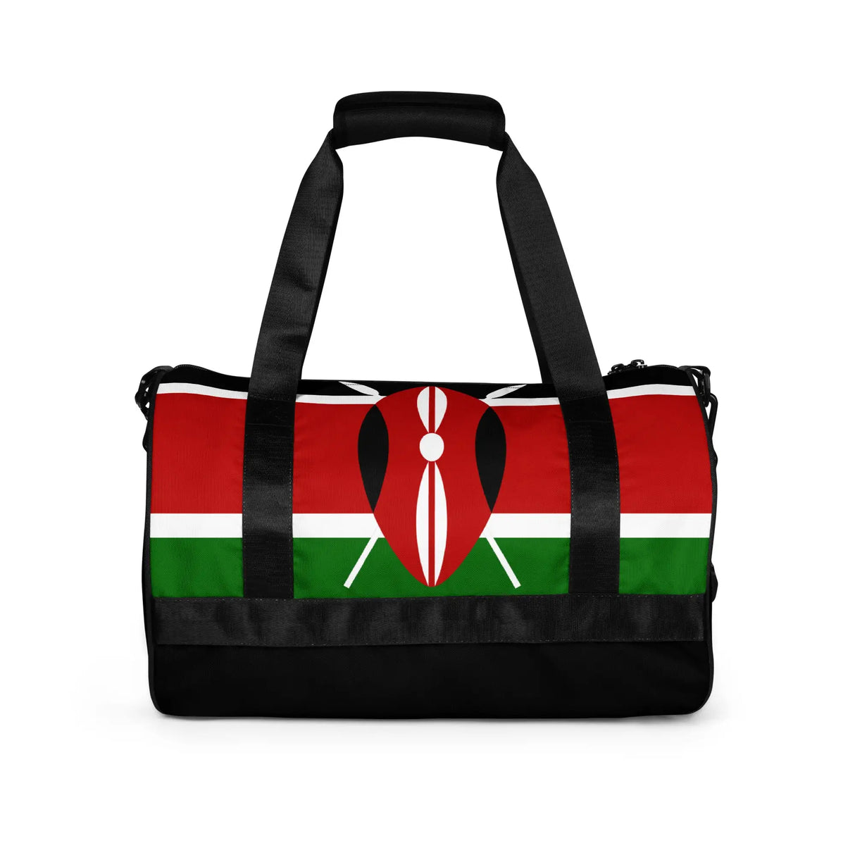 Sac de sport drapeau kenya en polyester tissu robuste