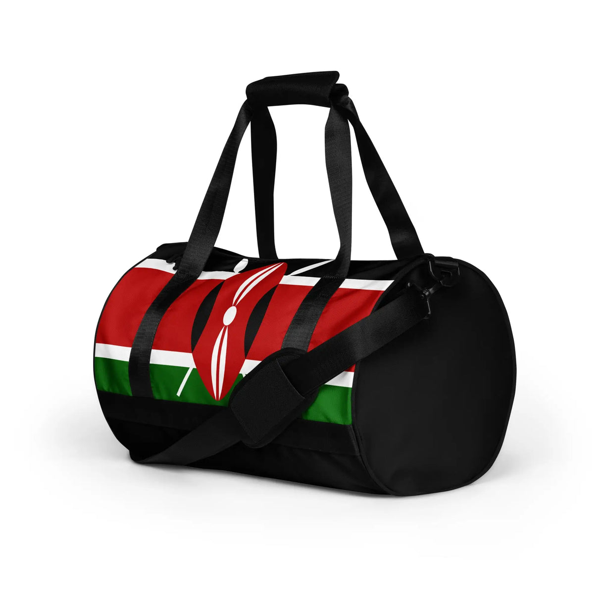 Sac de sport drapeau kenya en polyester tissu robuste