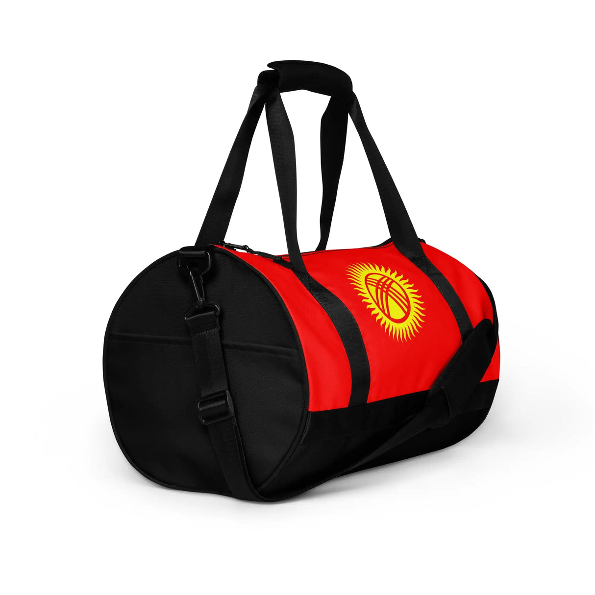 Sac de sport drapeau kirghizistan polyester robuste