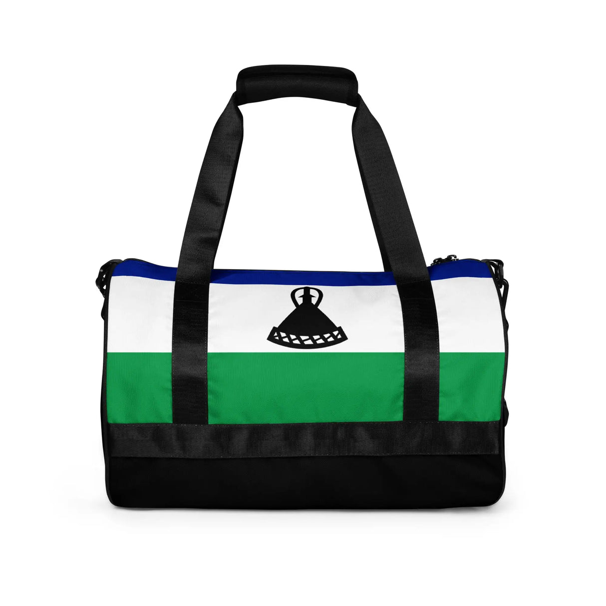 Sac de sport drapeau lesotho en polyester tissu robuste