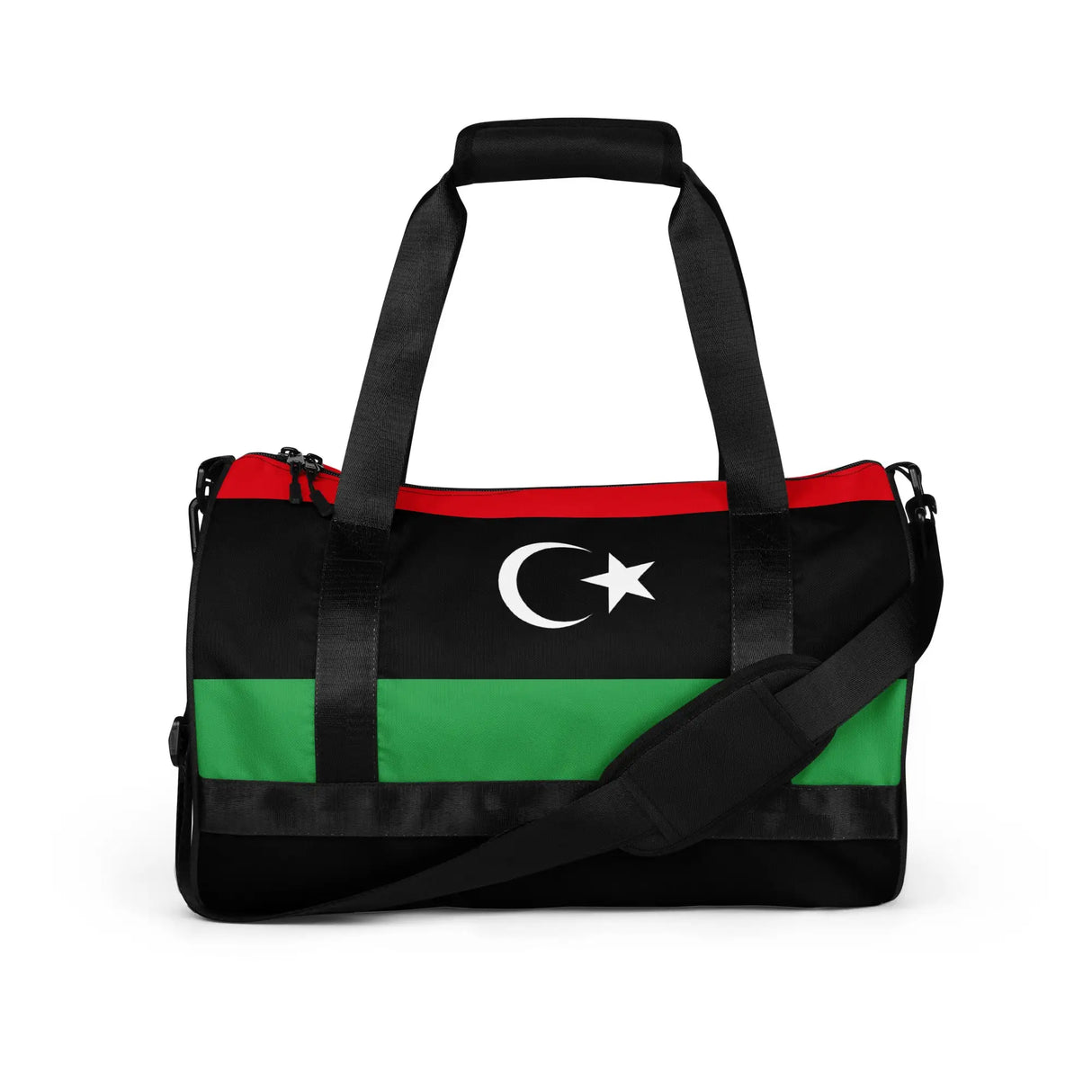 Sac de sport drapeau libye polyester tissu robuste