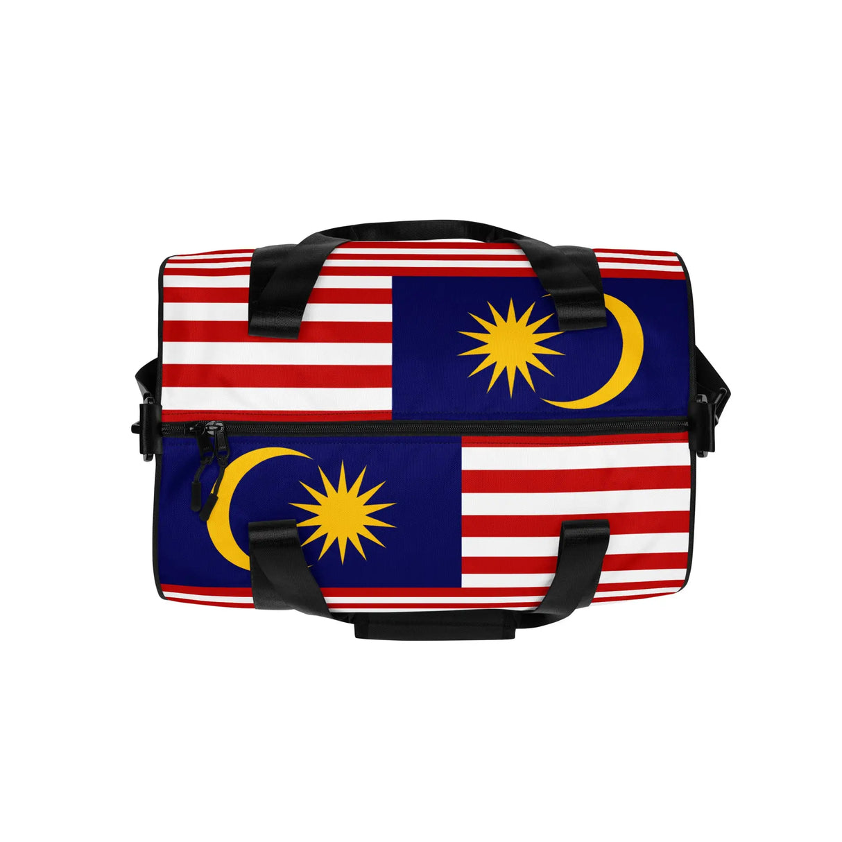 Sac de sport drapeau malaisie polyester tissu robuste