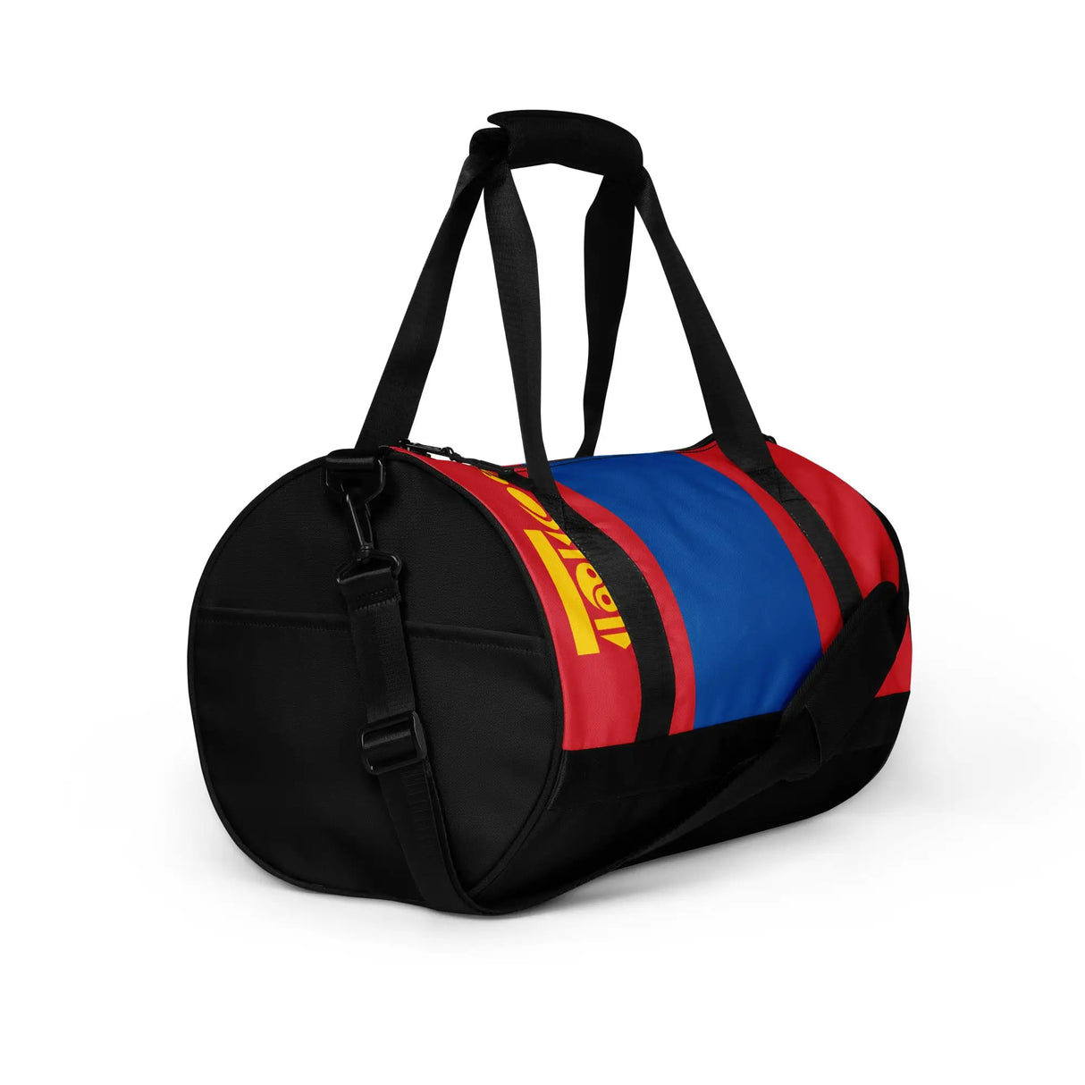 Sac de sport drapeau mongolie polyester tissu robuste
