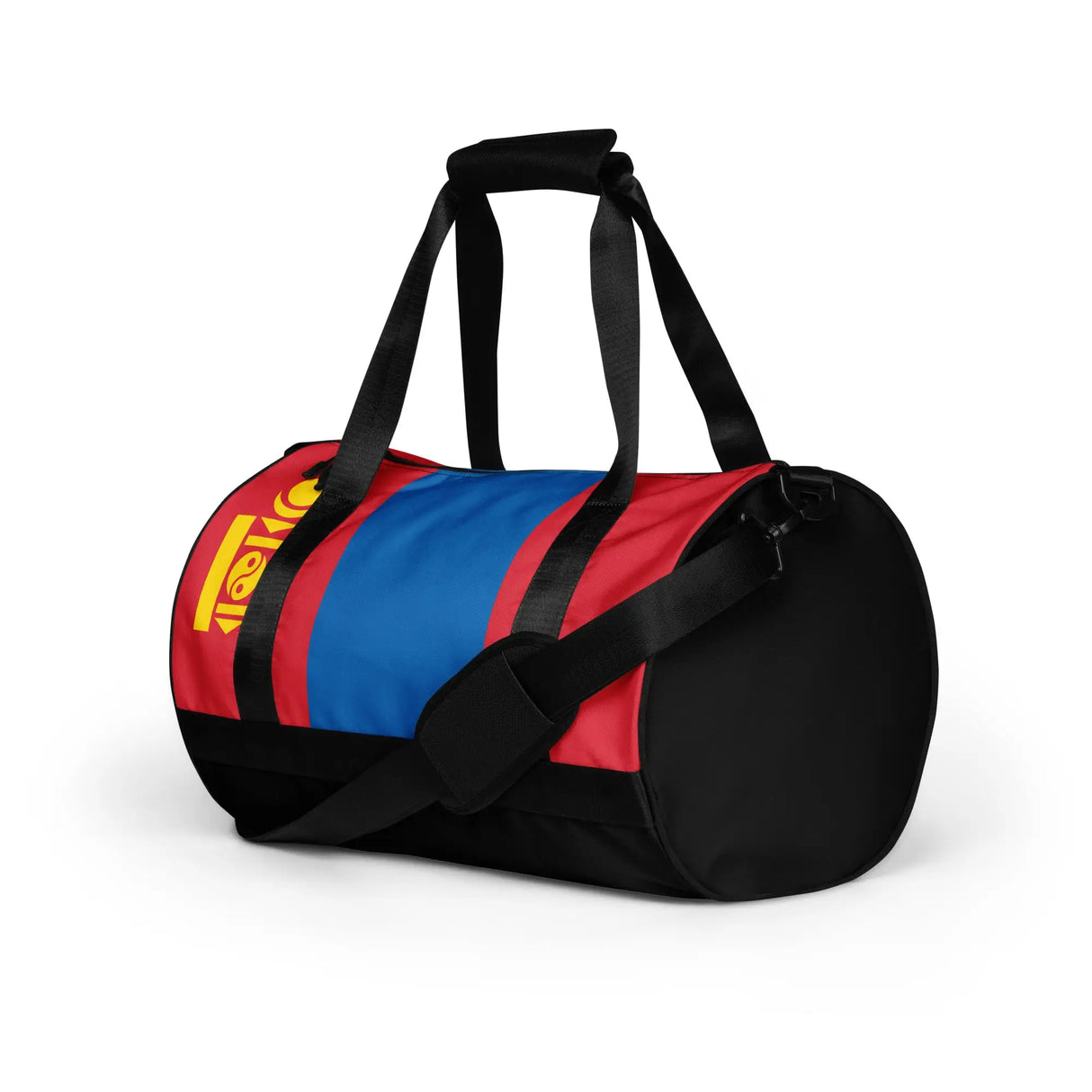 Sac de sport drapeau mongolie polyester tissu robuste