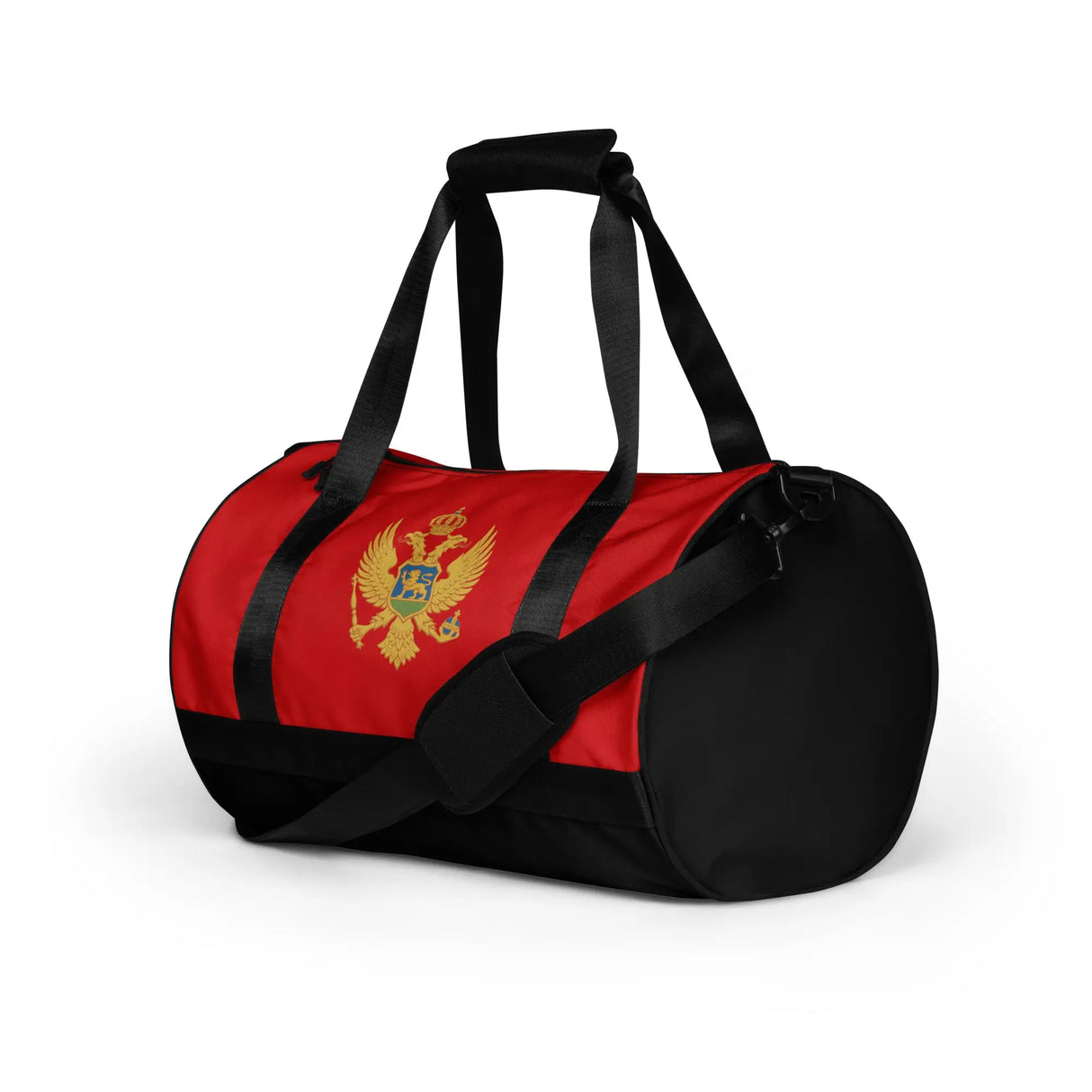 Sac de sport drapeau monténégro polyester tissu robuste