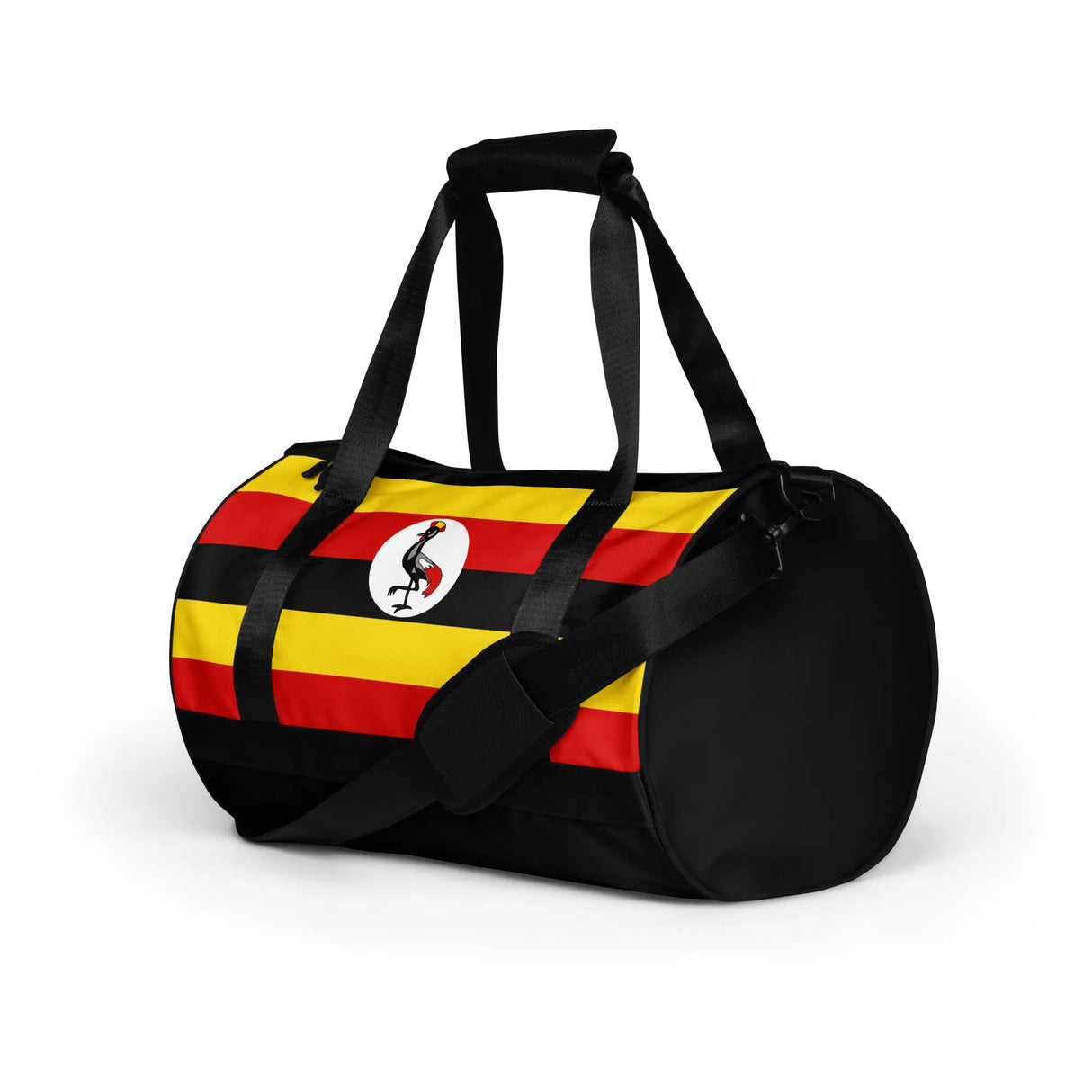 Sac de sport drapeau ouganda polyester tissu robuste