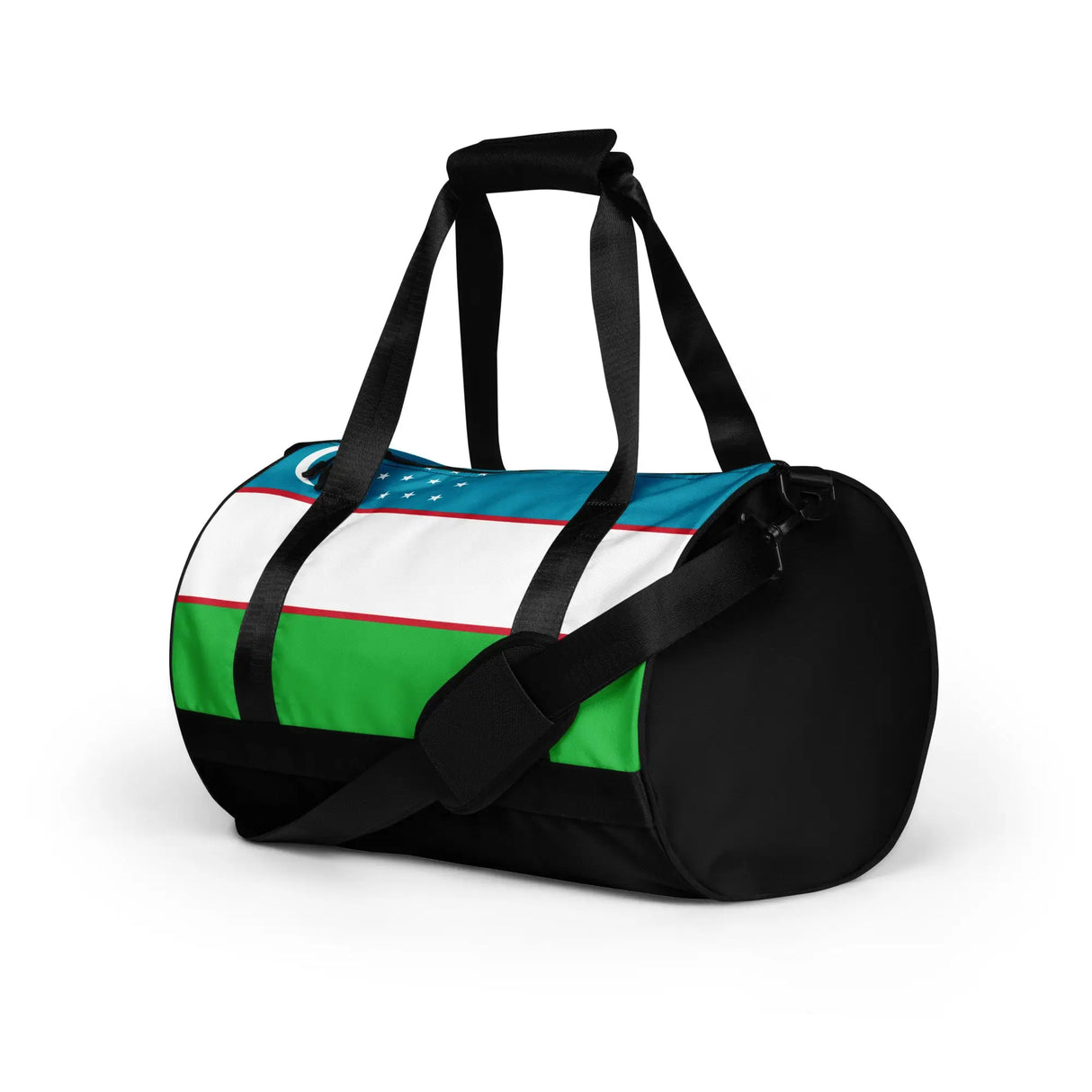 Sac de sport drapeau ouzbékistan polyester tissu robuste