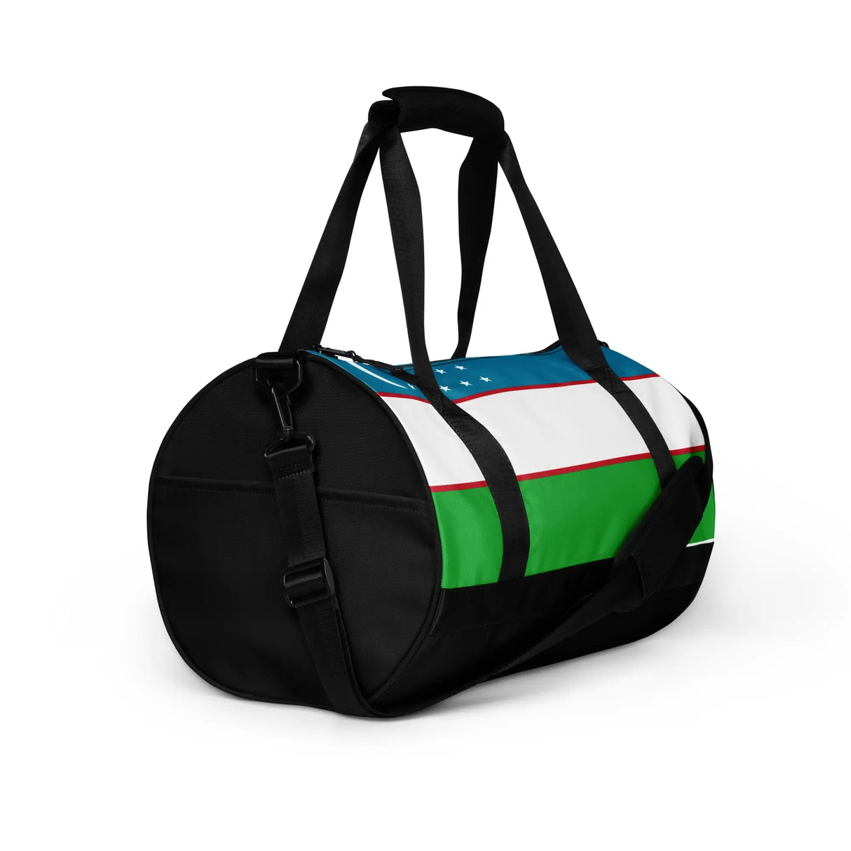 Sac de sport drapeau ouzbékistan polyester tissu robuste
