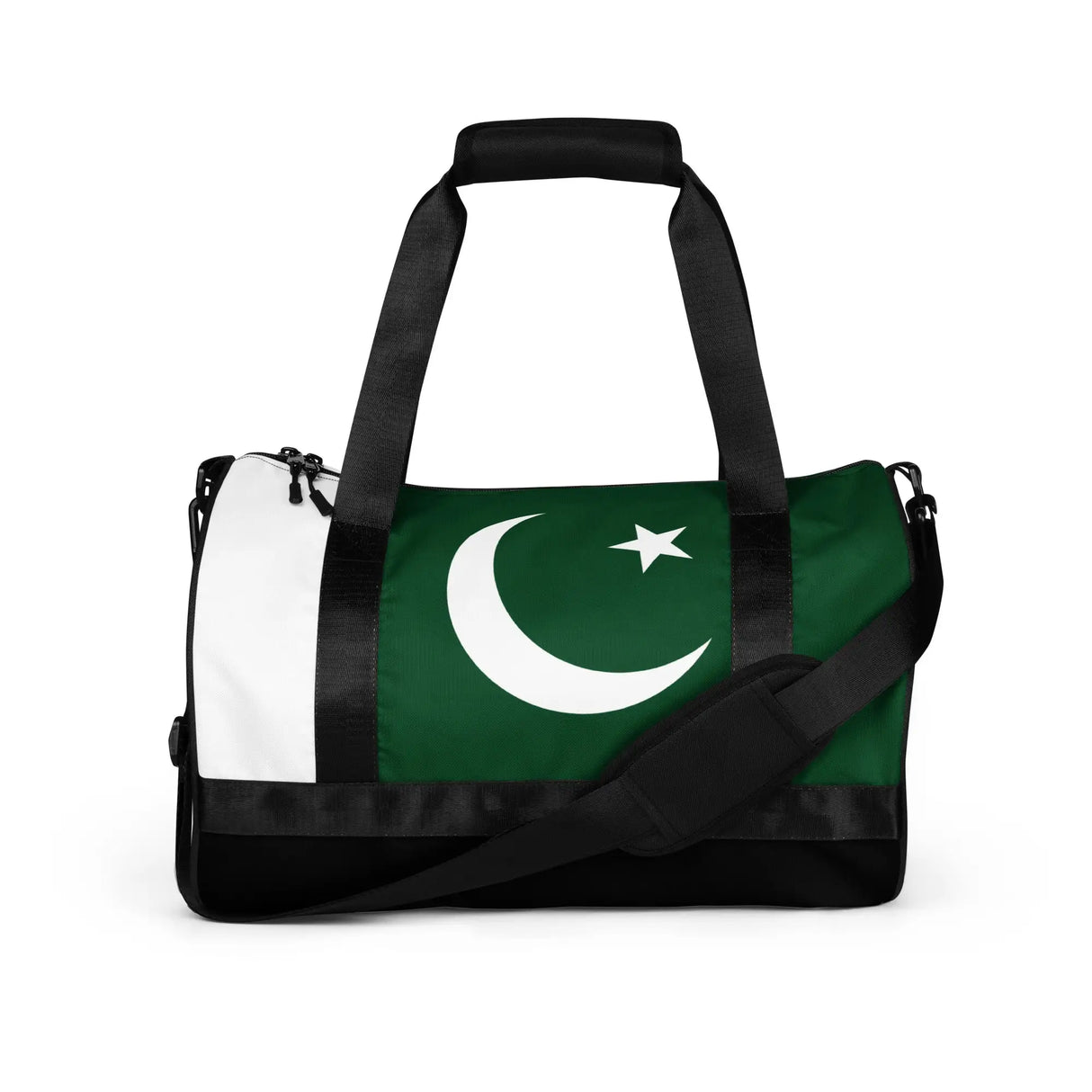 Sac de sport drapeau pakistan polyester tissu robuste