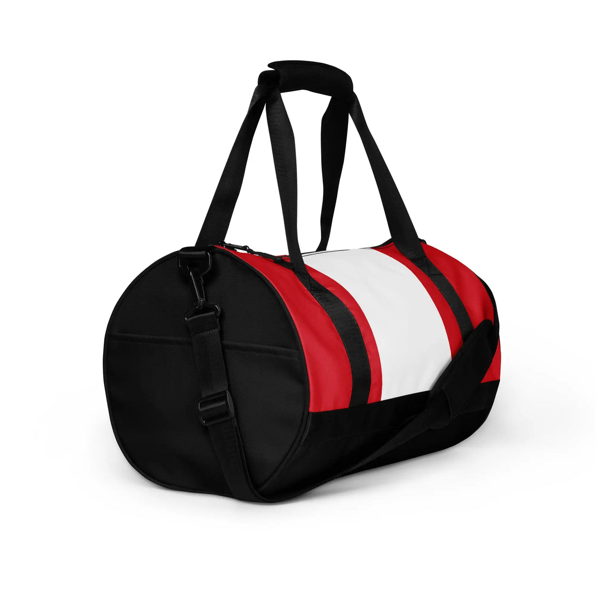 Sac de sport drapeau pérou en polyester tissu robuste