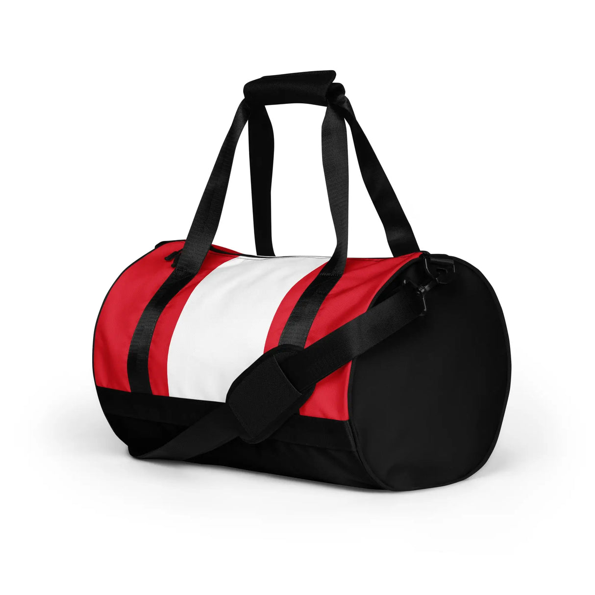 Sac de sport drapeau pérou en polyester tissu robuste