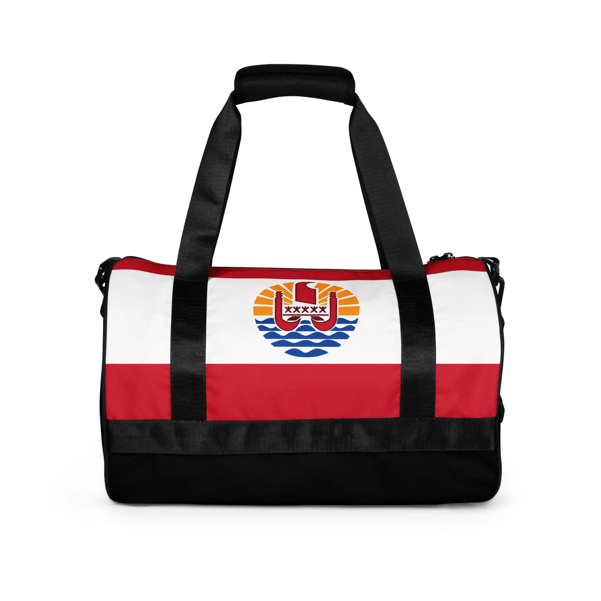 Sac de sport drapeau polynésie française polyester robuste