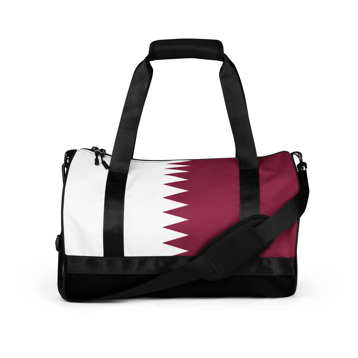 Sac de sport drapeau qatar polyester tissu robuste