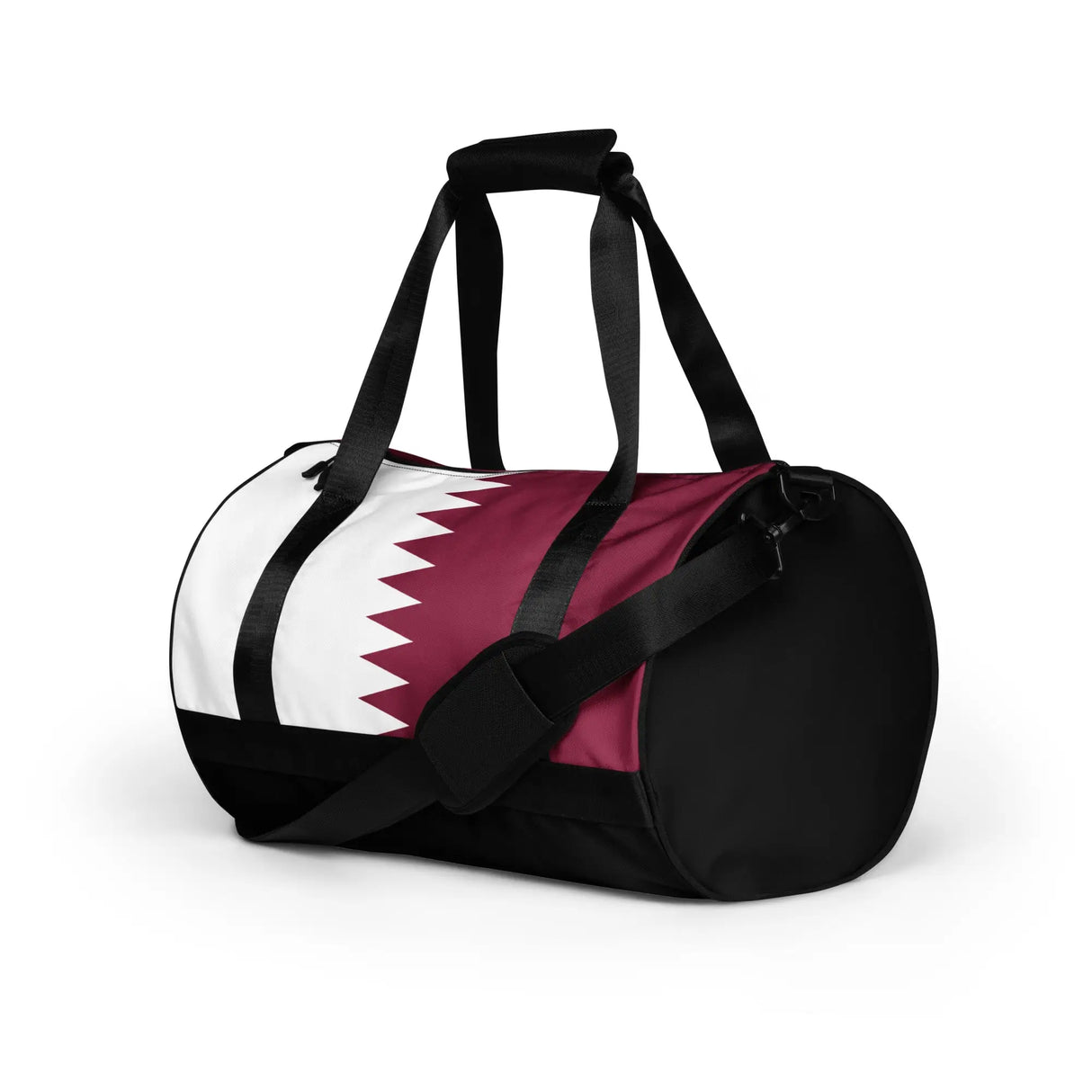 Sac de sport drapeau qatar polyester tissu robuste