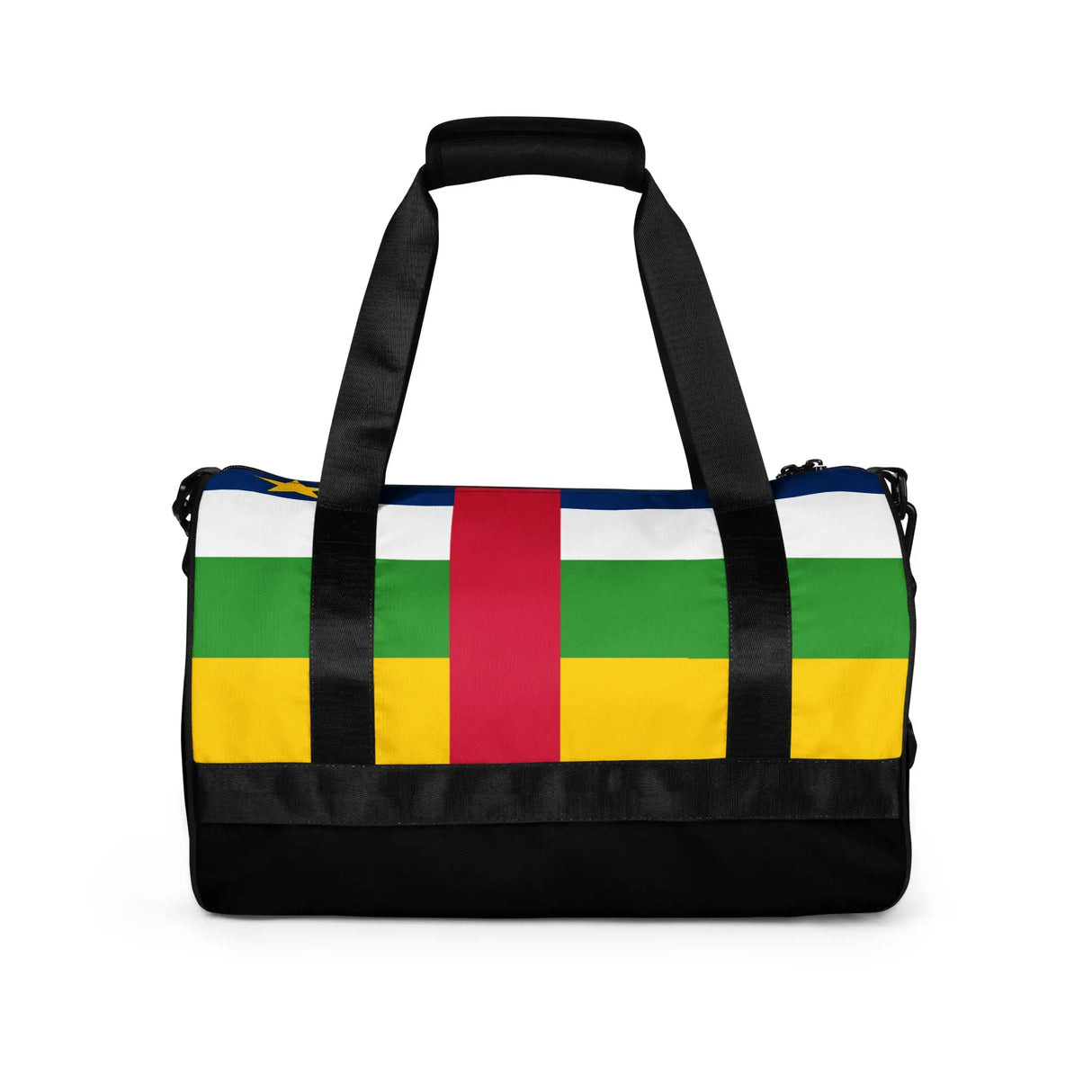 Sac de sport drapeau république centrafricaine polyester robuste