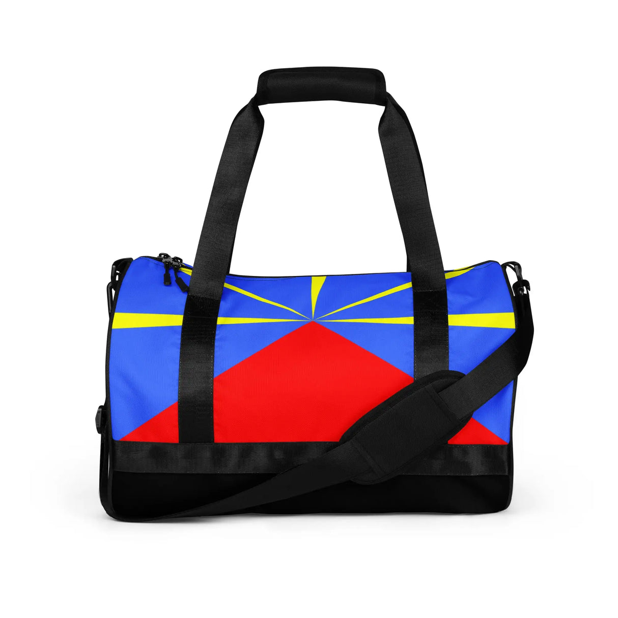 Sac de sport drapeau réunion polyester robuste multicolore