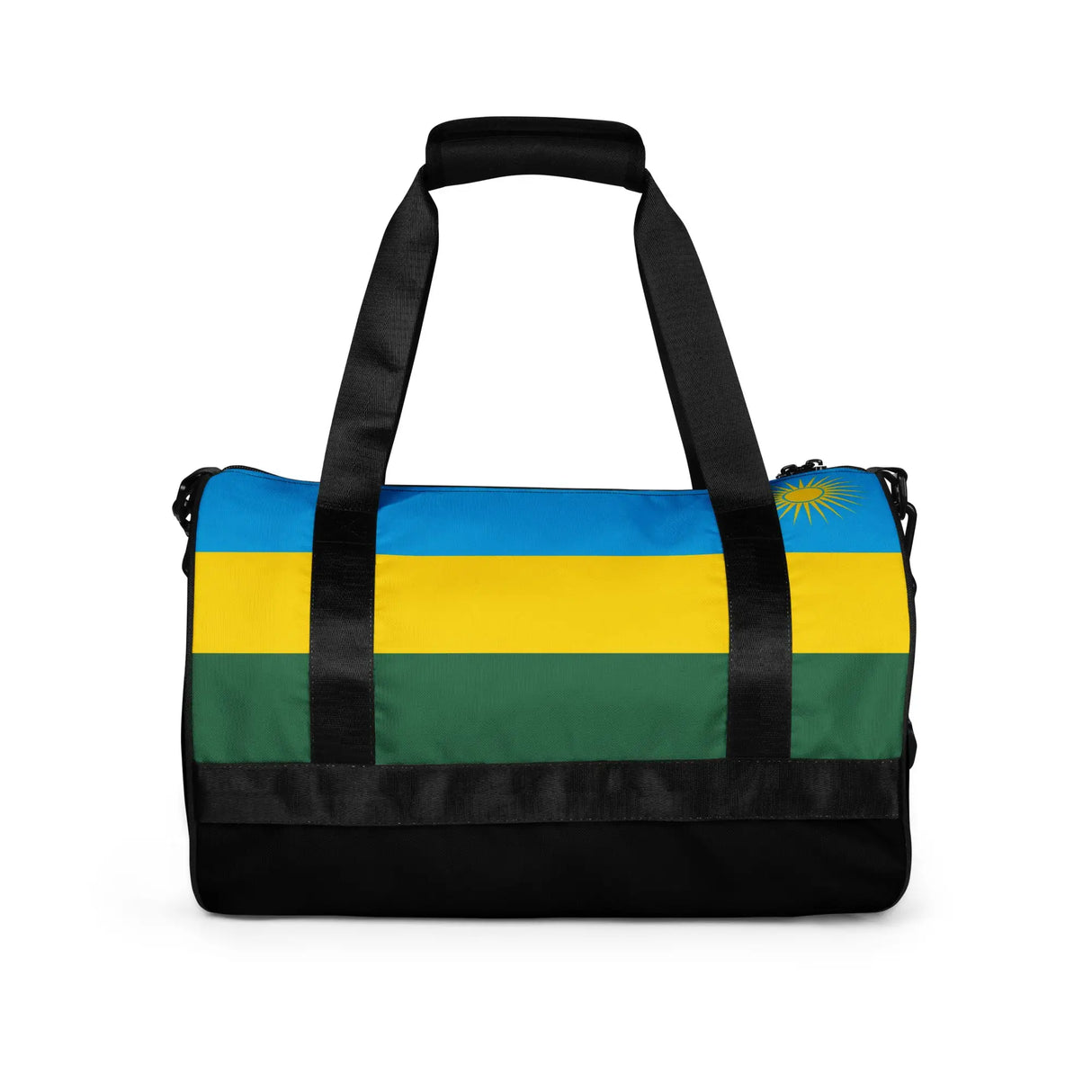 Sac de sport drapeau rwanda polyester tissu robuste