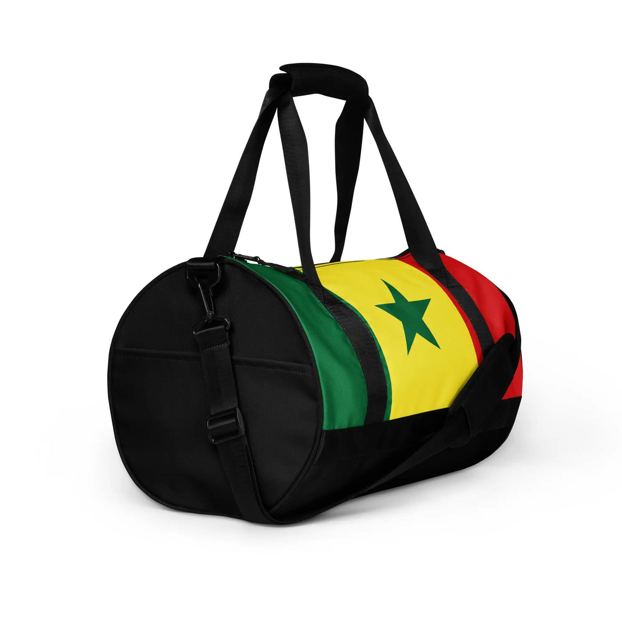 Sac de sport drapeau sénégal en polyester tissu robuste
