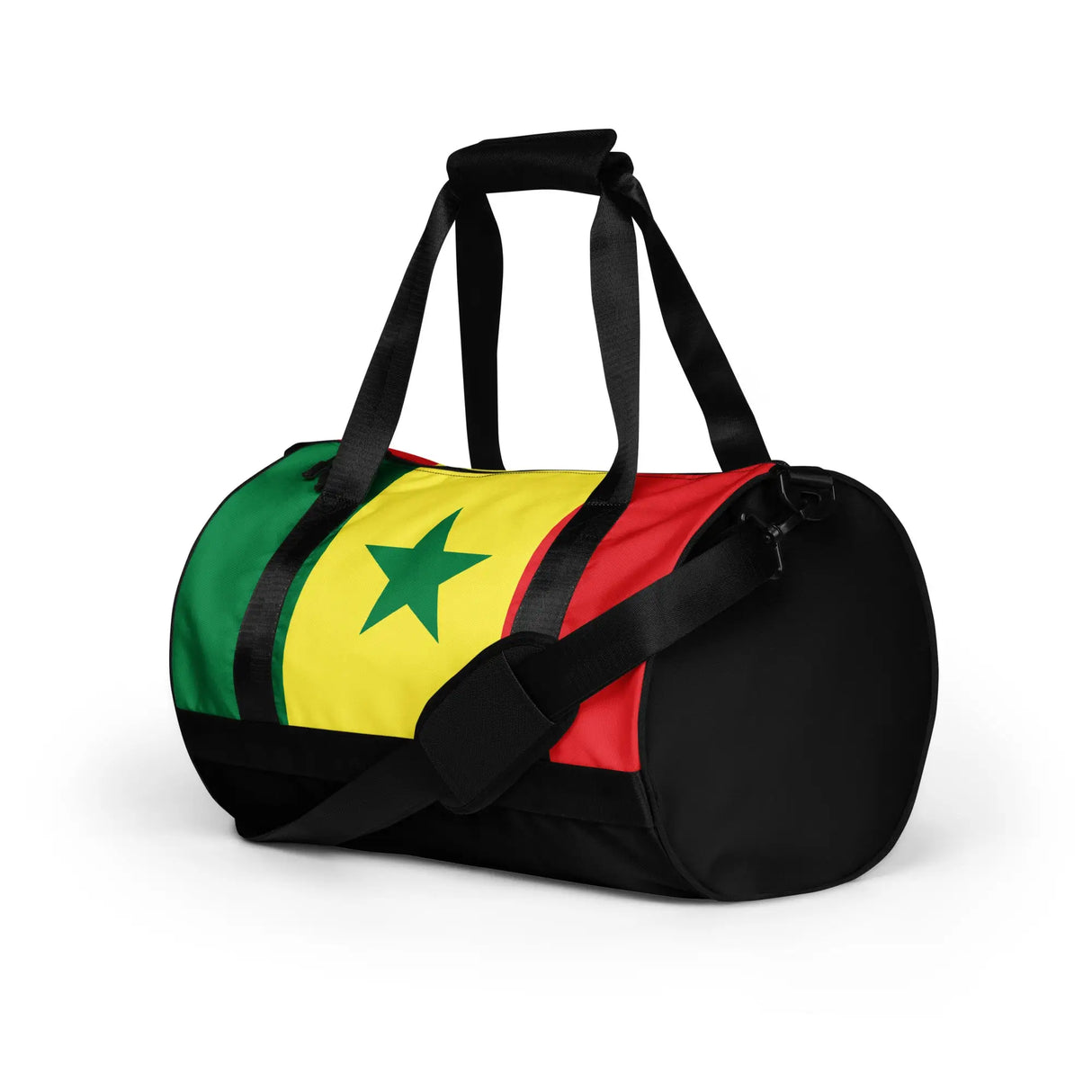 Sac de sport drapeau sénégal en polyester tissu robuste