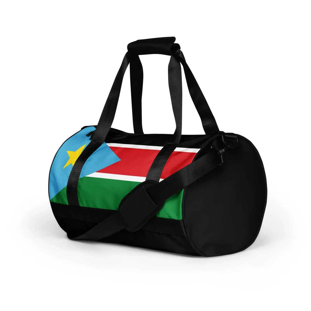 Sac de sport drapeau soudan du sud polyester tissu robuste