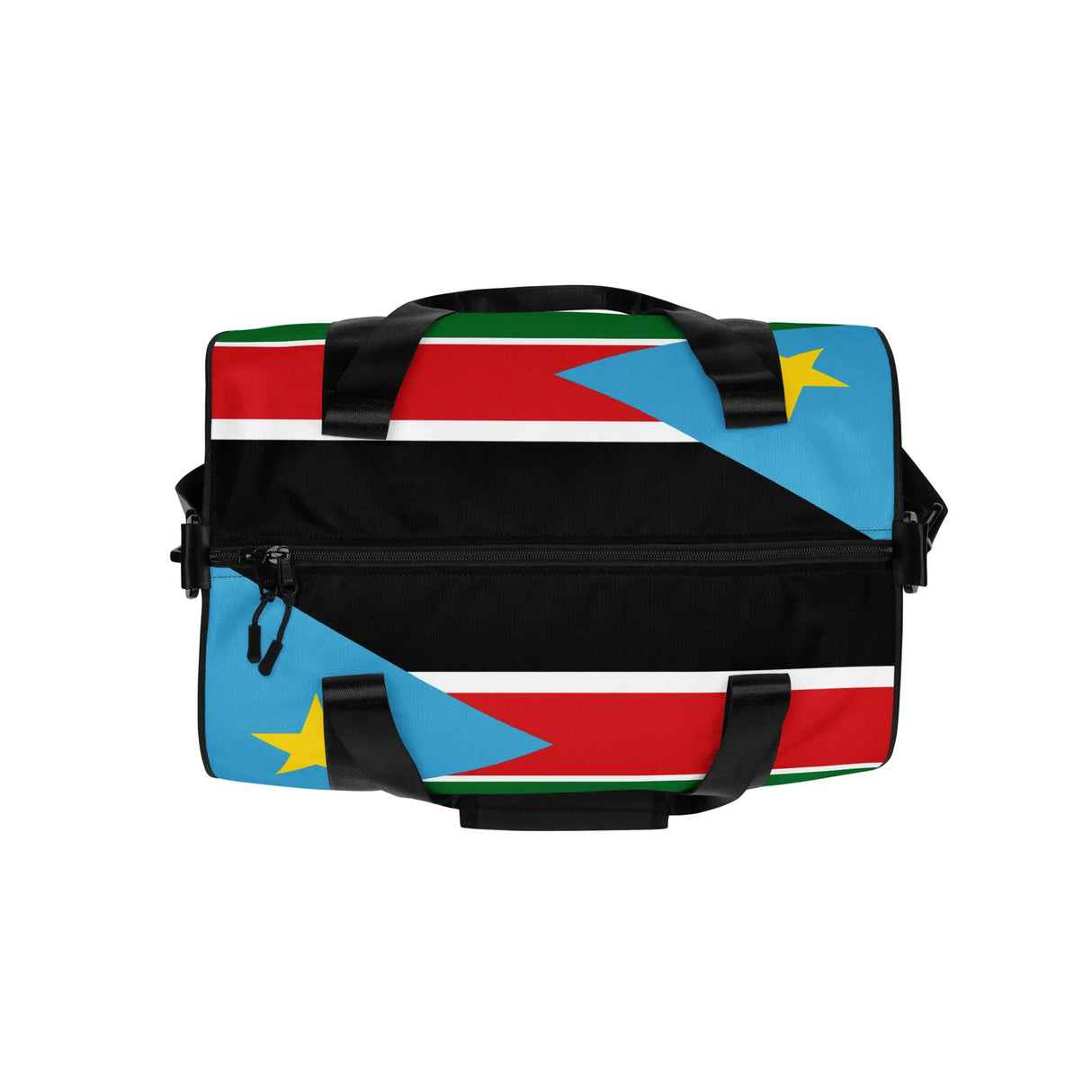 Sac de sport drapeau soudan du sud polyester tissu robuste