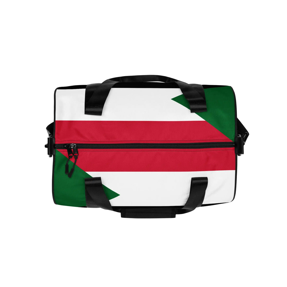 Sac de sport drapeau soudan en polyester tissu robuste