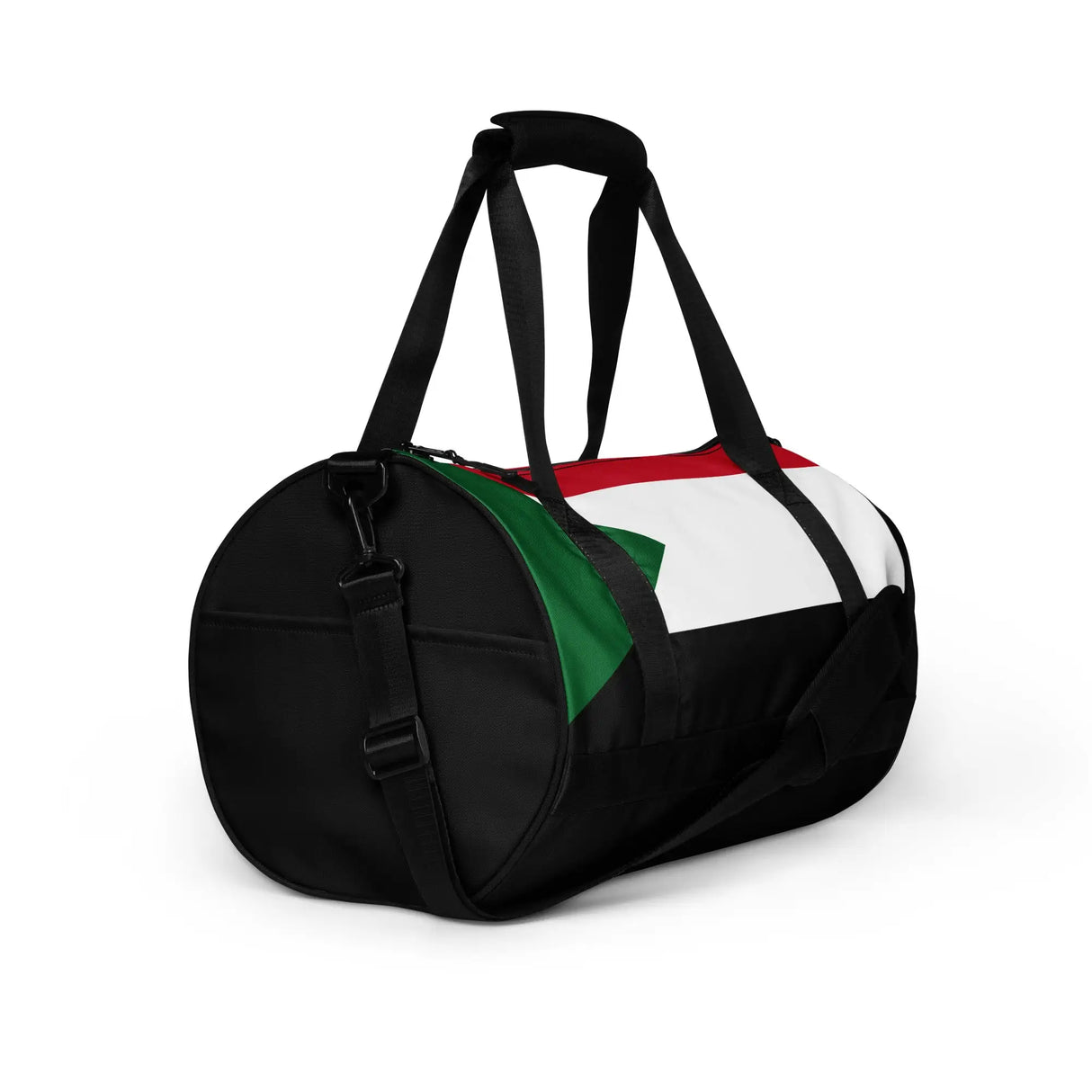 Sac de sport drapeau soudan en polyester tissu robuste