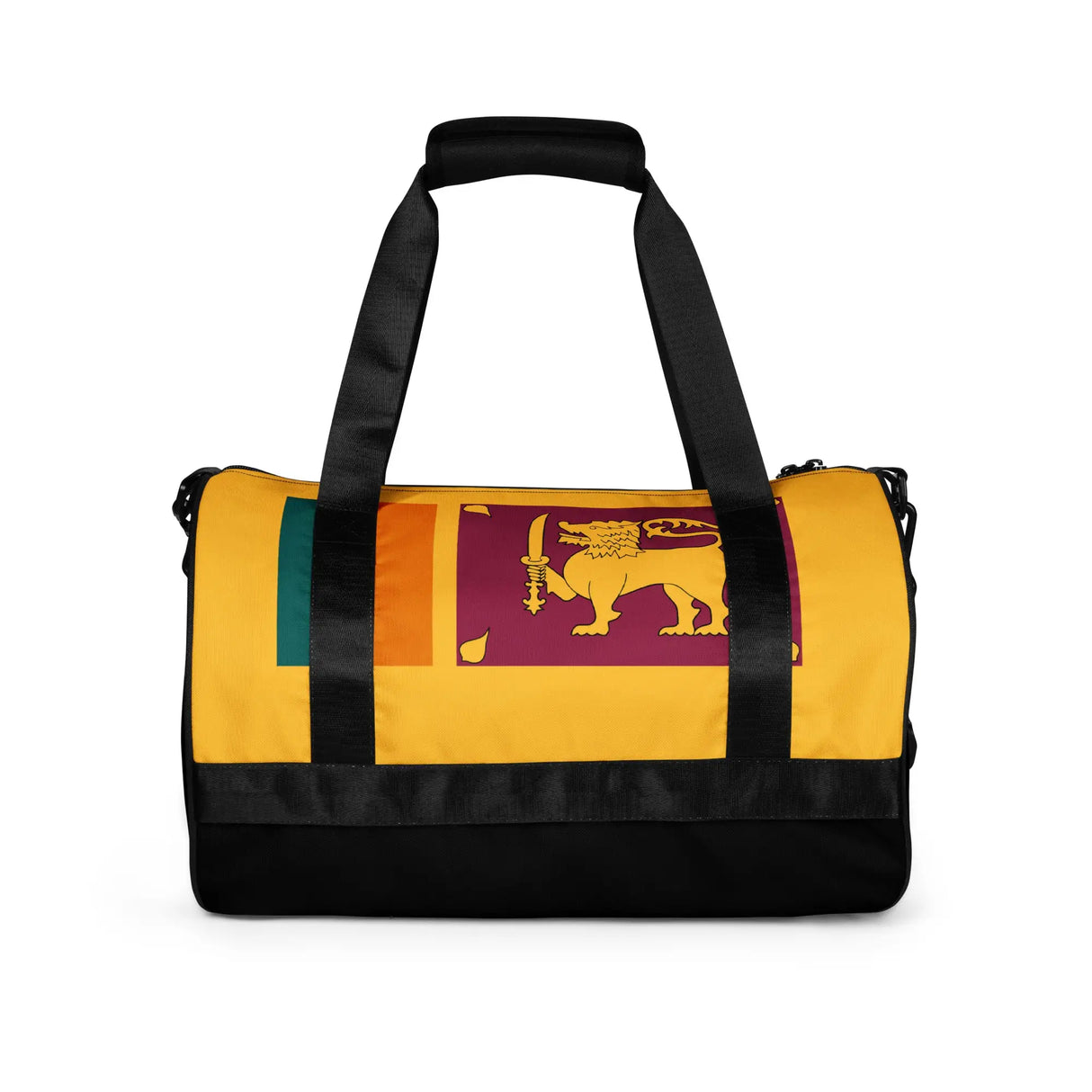 Sac de sport drapeau sri lanka en polyester tissu robuste