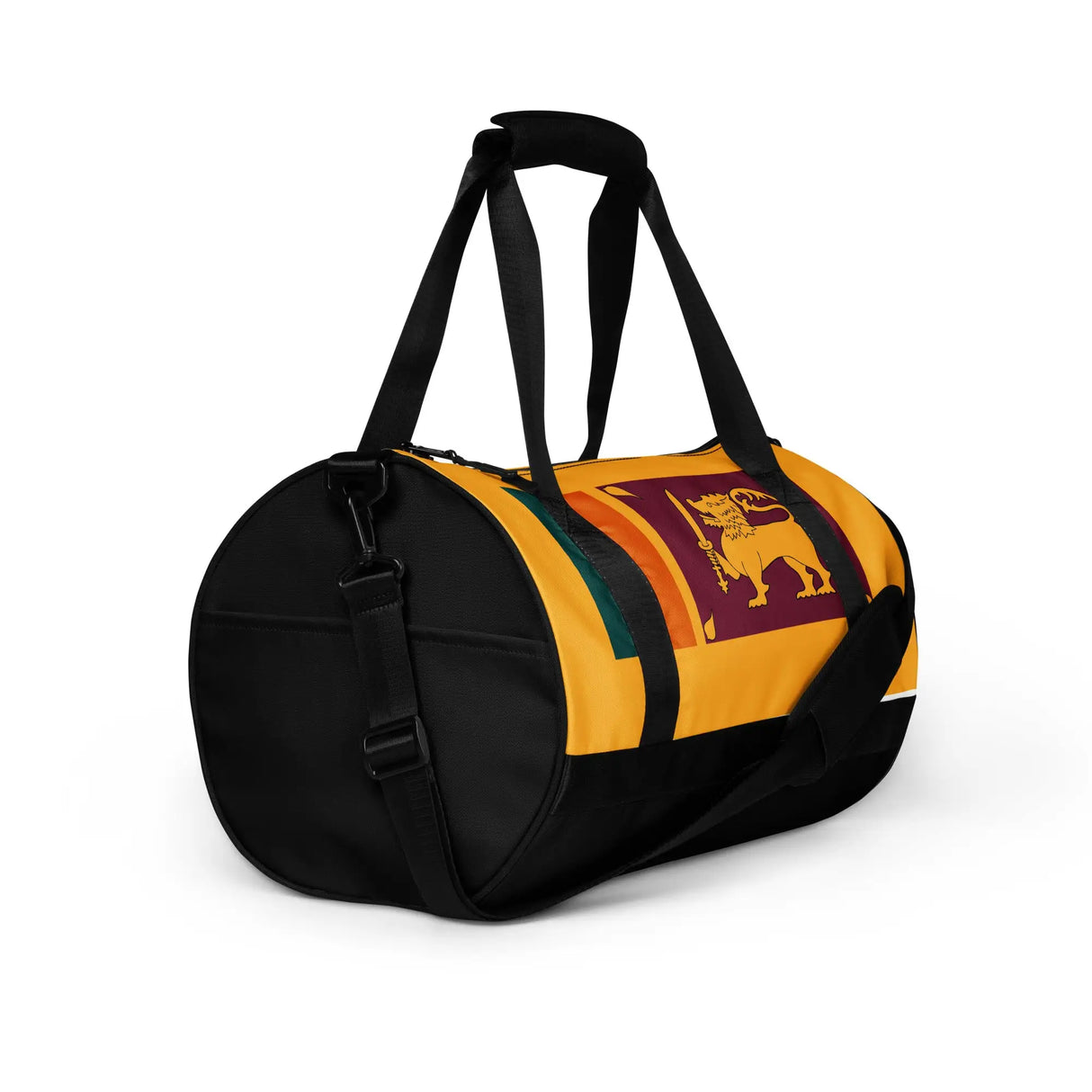 Sac de sport drapeau sri lanka en polyester tissu robuste