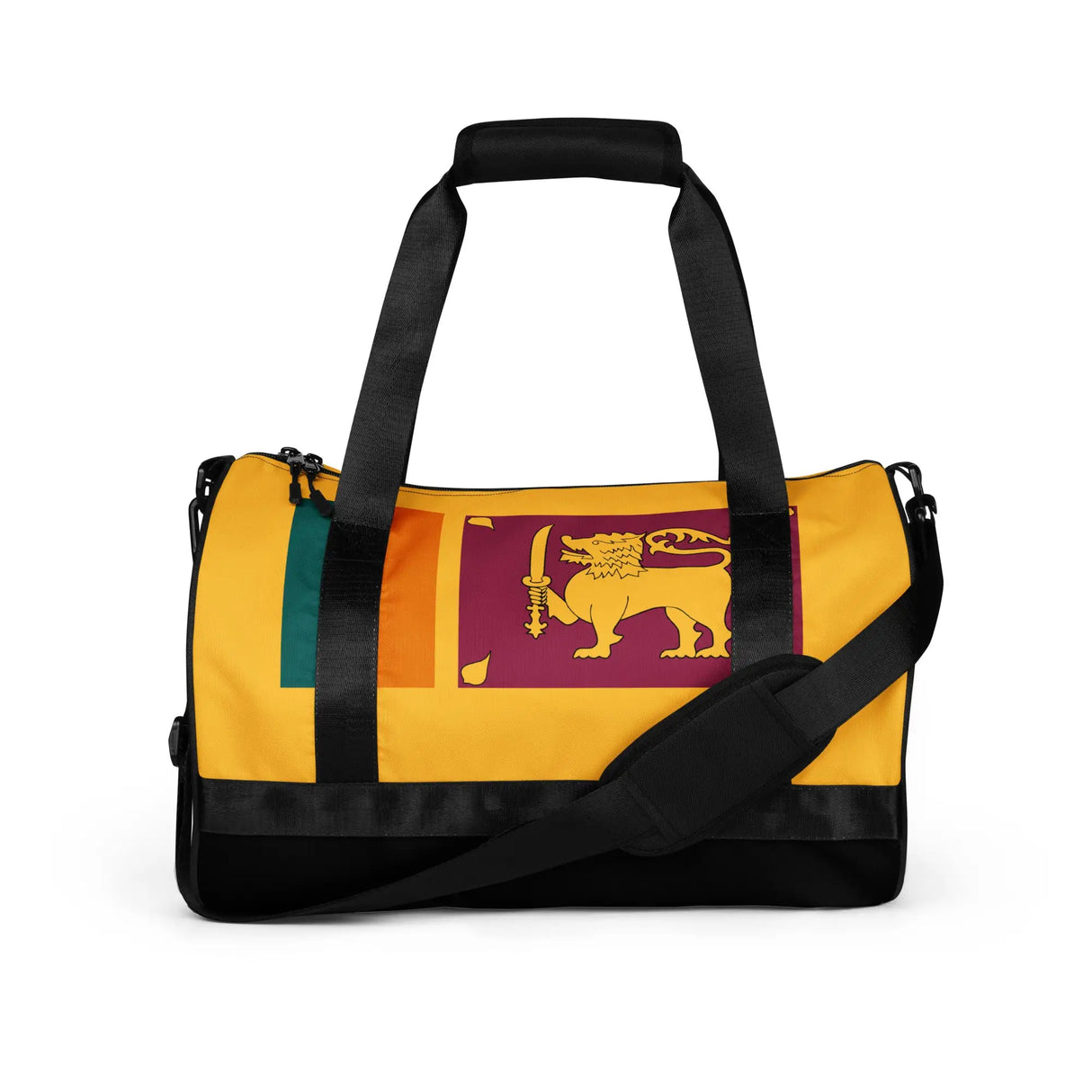 Sac de sport drapeau sri lanka en polyester tissu robuste