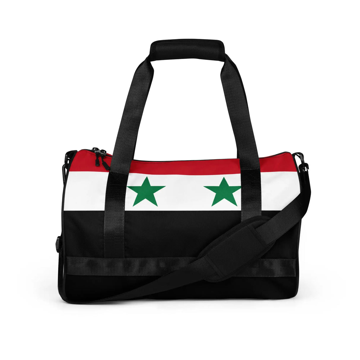 Sac de sport drapeau syrie polyester tissu robuste