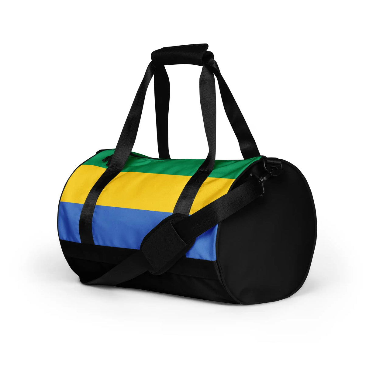 Sac de sport gabon polyester tissu robuste multicolore