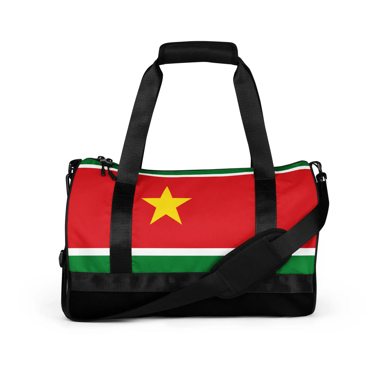 Sac de sport guadeloupe en polyester motif drapeau