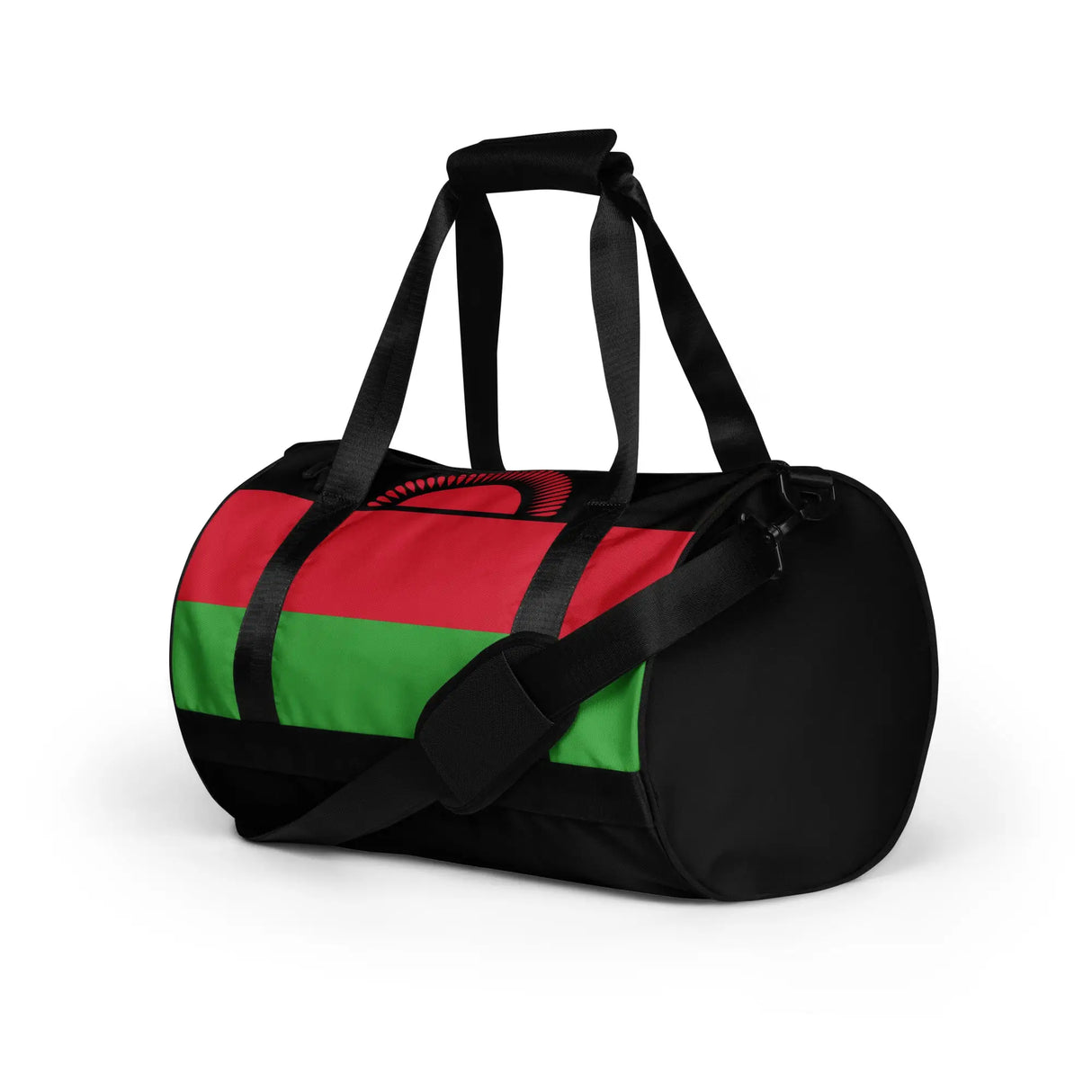 Sac de sport malawi polyester robuste aux couleurs patriotiques