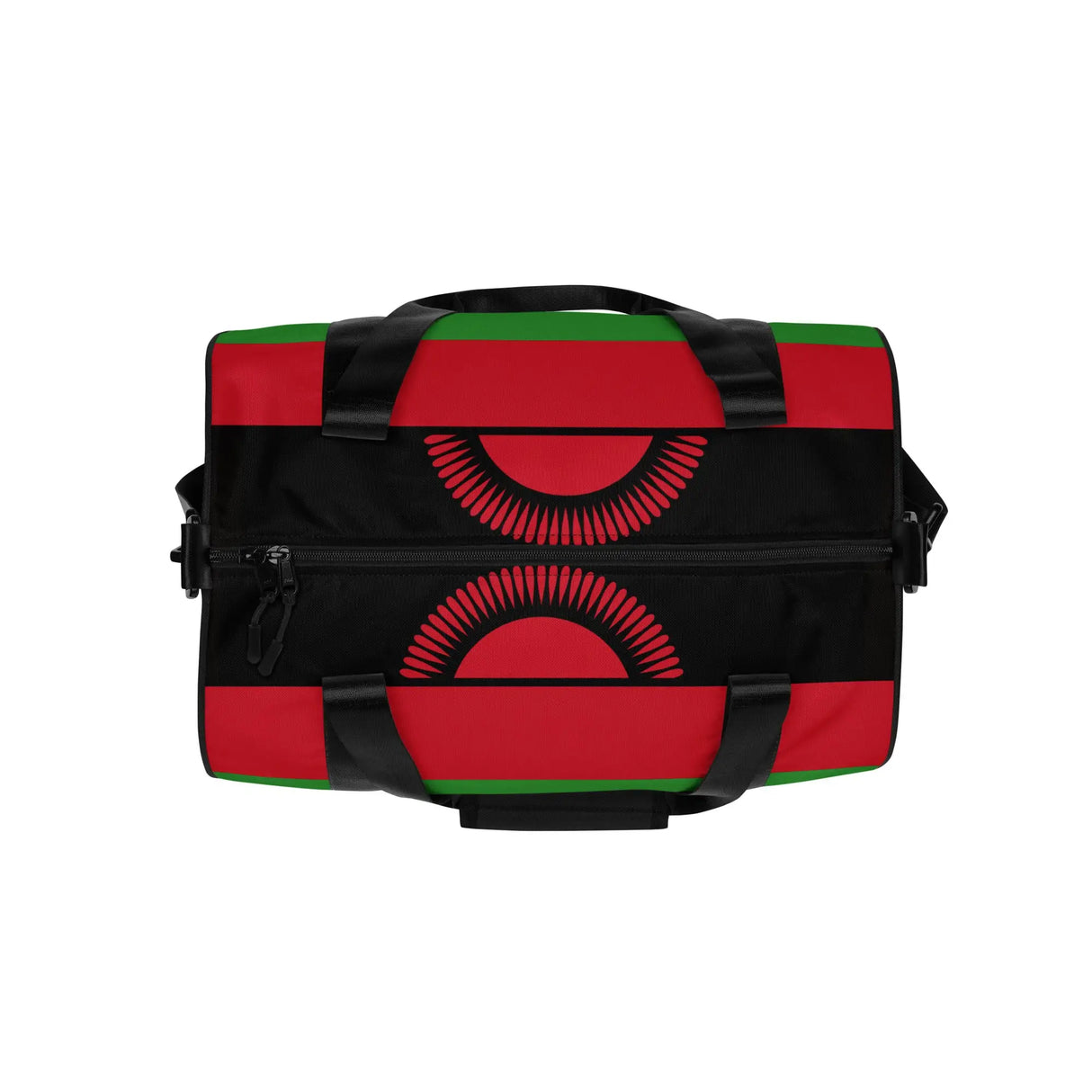 Sac de sport malawi polyester robuste aux couleurs patriotiques